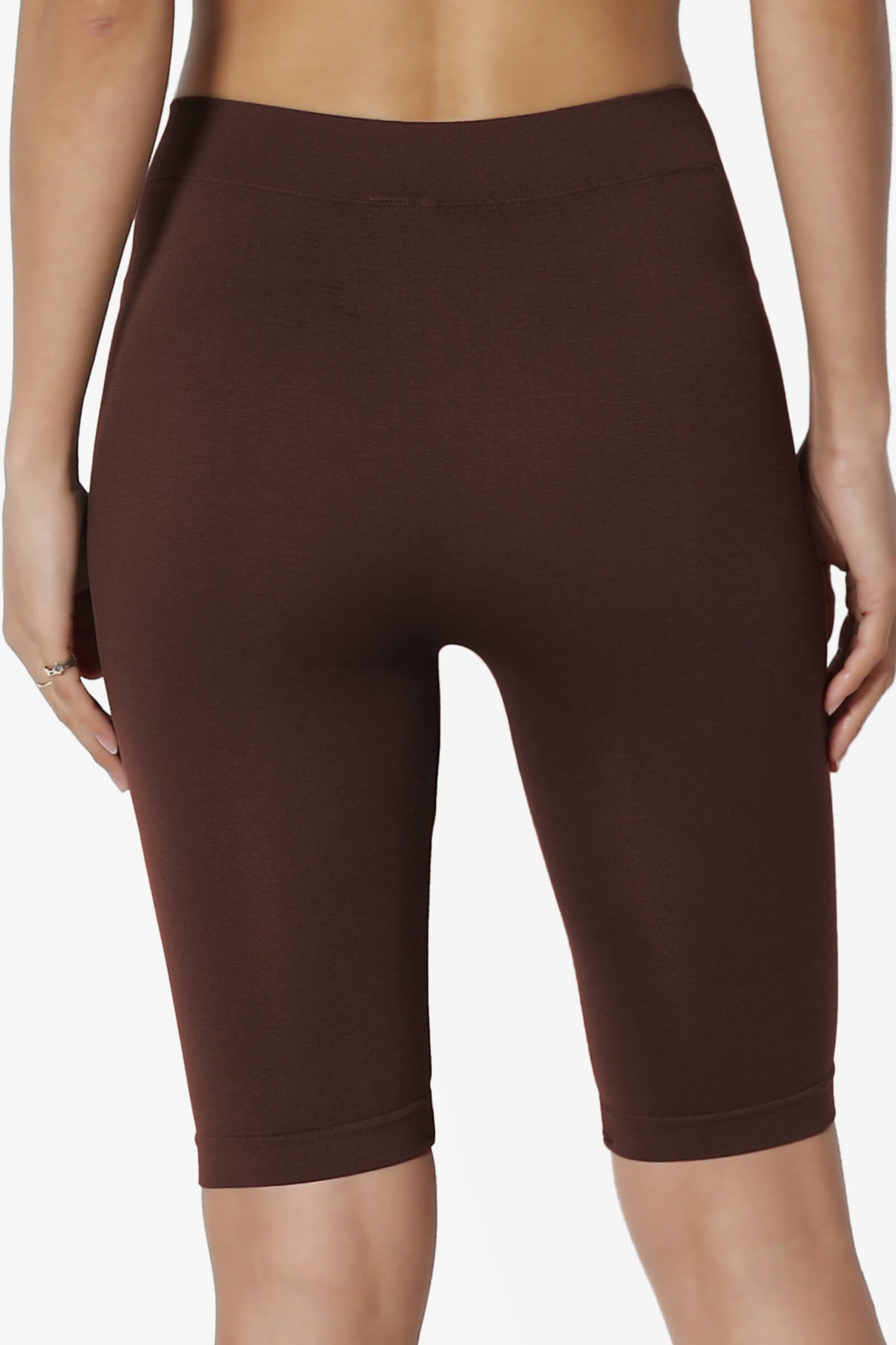Tivoli Seamless Bermuda Short Leggings BROWN_3