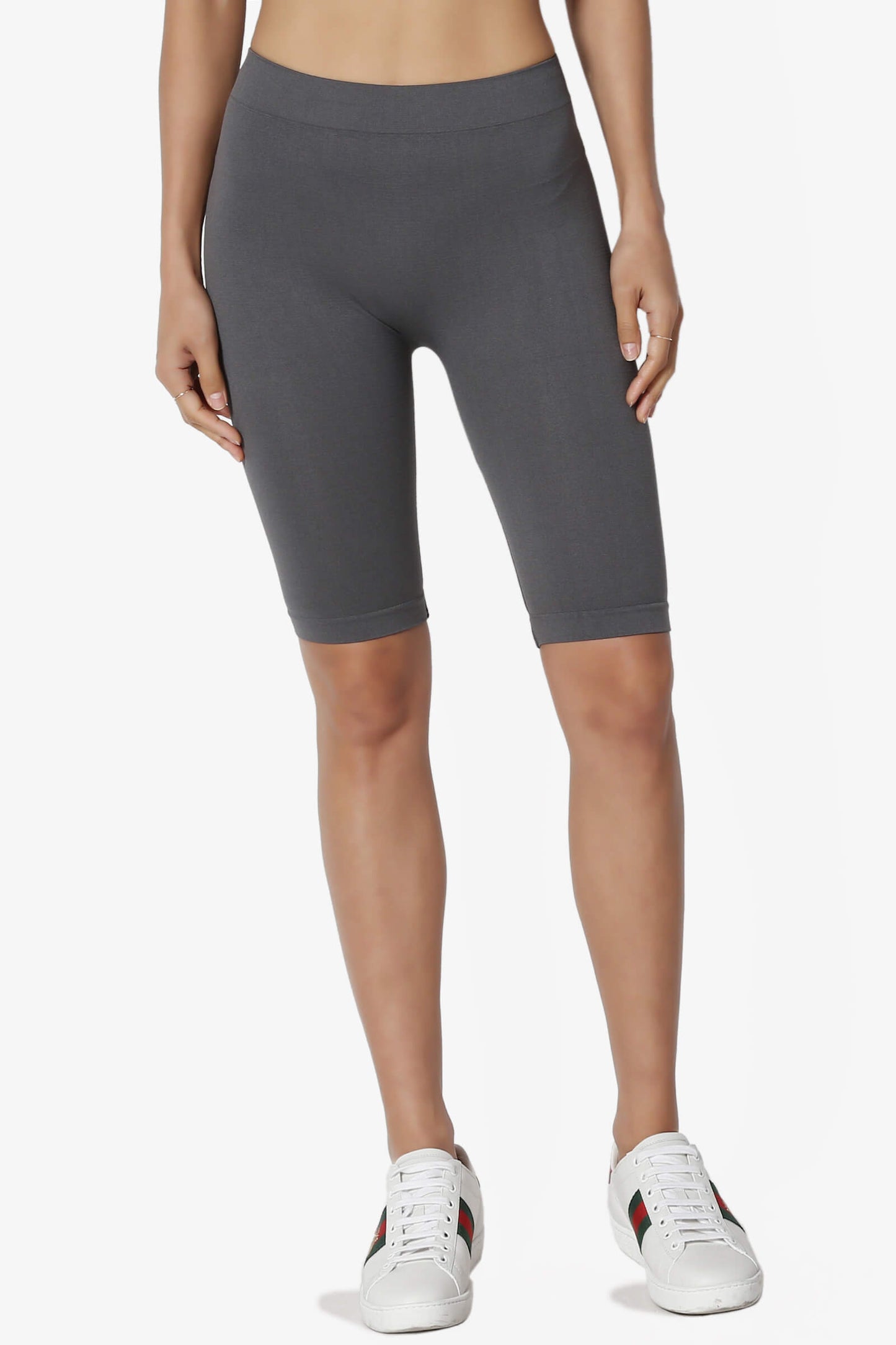 Tivoli Seamless Bermuda Short Leggings GREY_1