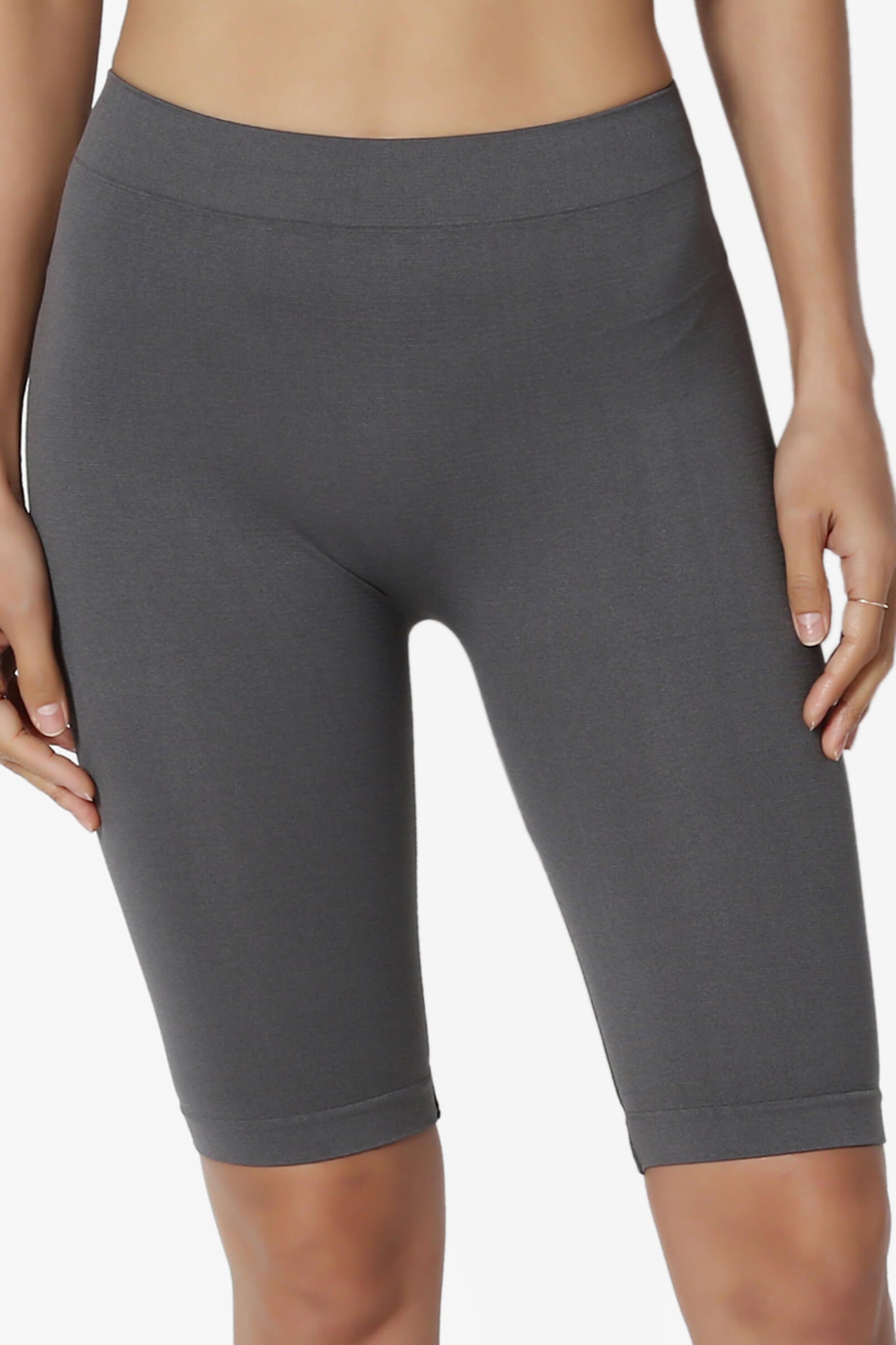 Tivoli Seamless Bermuda Short Leggings GREY_2