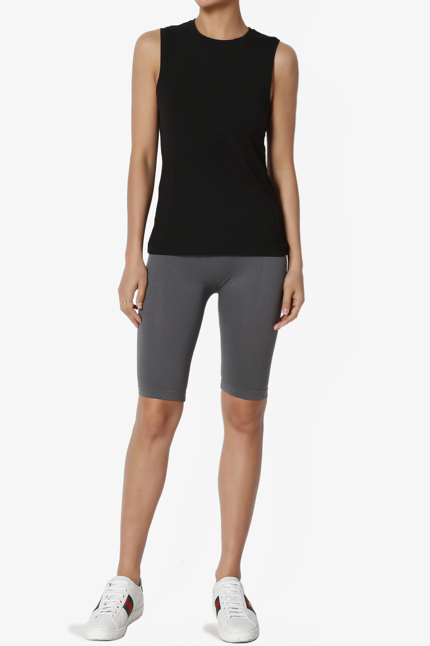 Tivoli Seamless Bermuda Short Leggings GREY_6