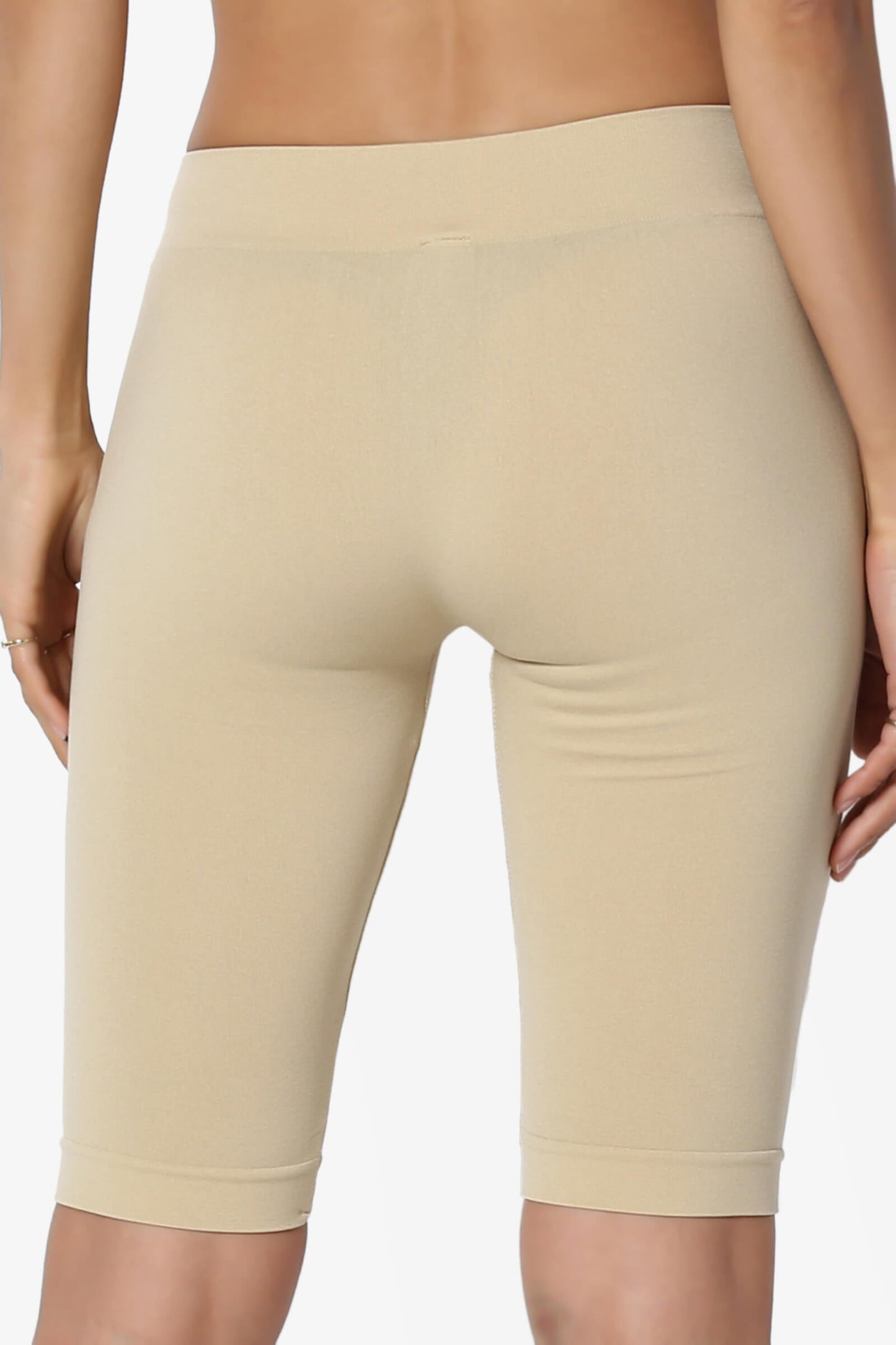 Tivoli Seamless Bermuda Short Leggings KHAKI_3
