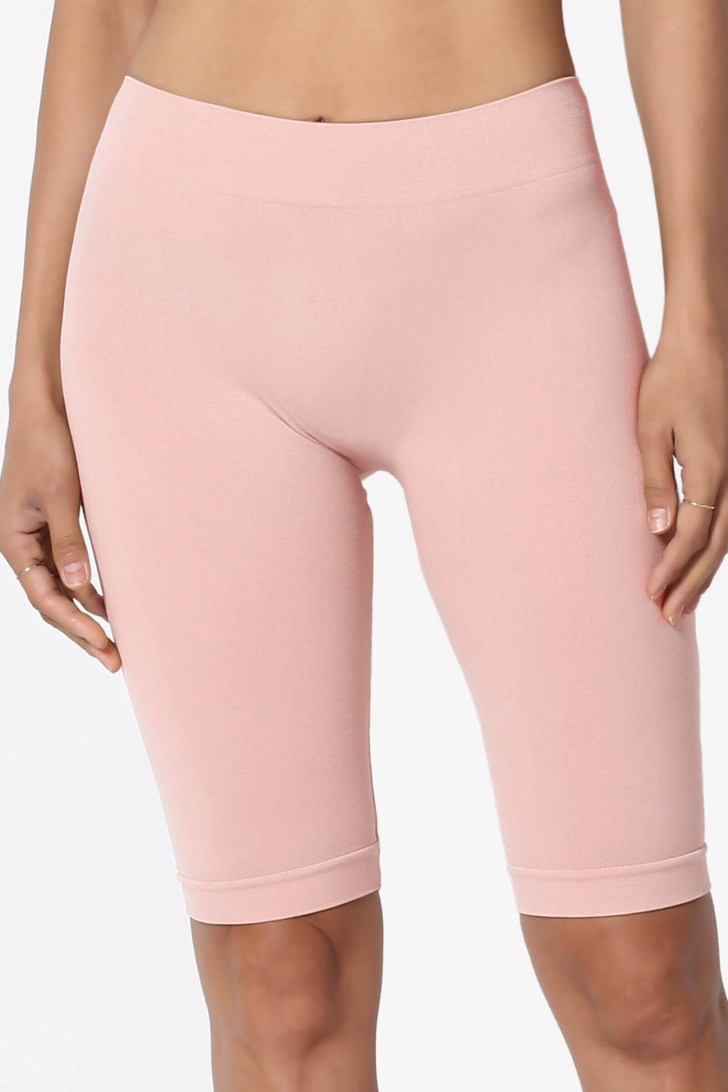 Tivoli Seamless Bermuda Short Leggings LIGHT PINK_2
