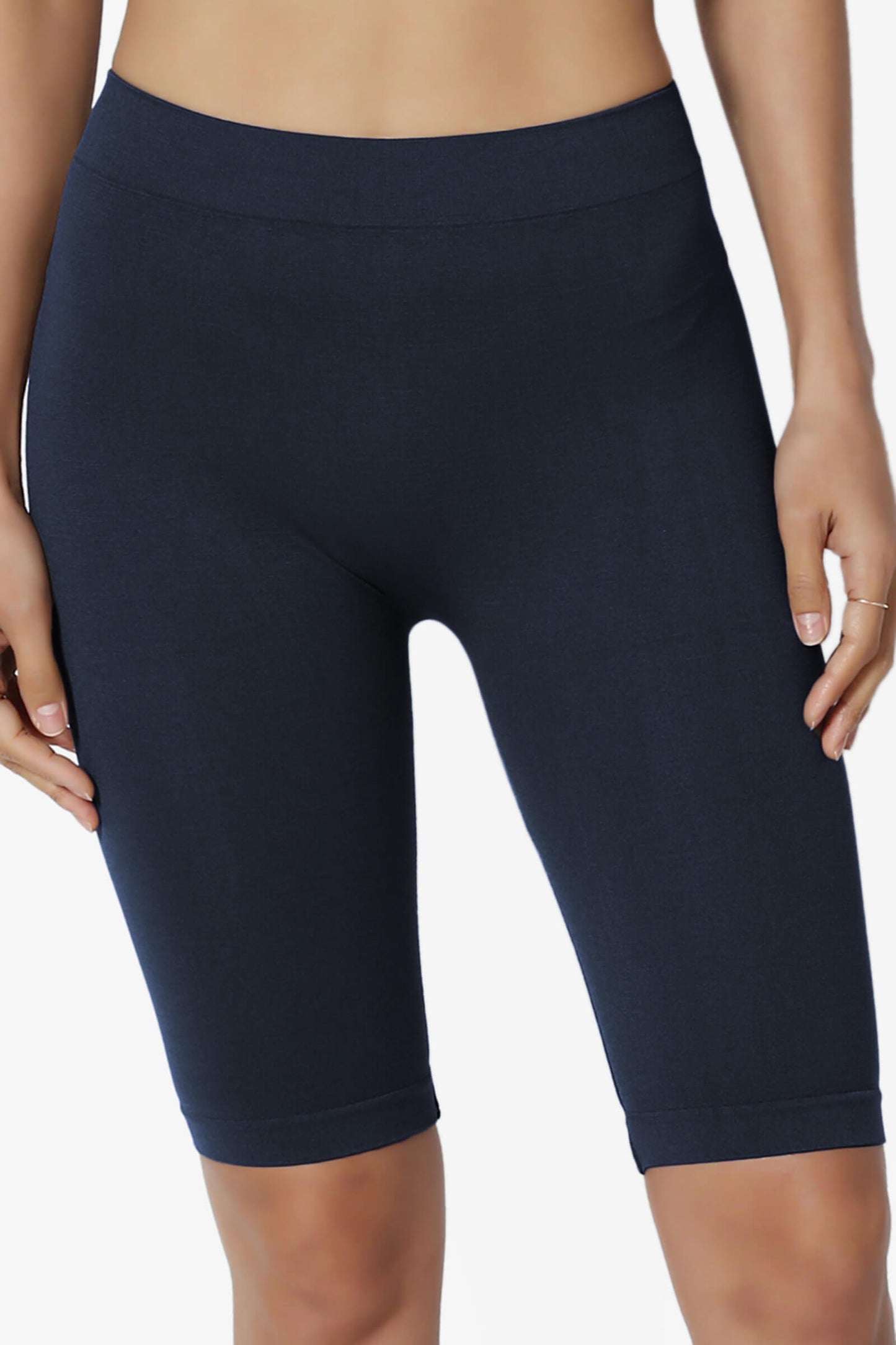 Tivoli Seamless Bermuda Short Leggings NAVY_2