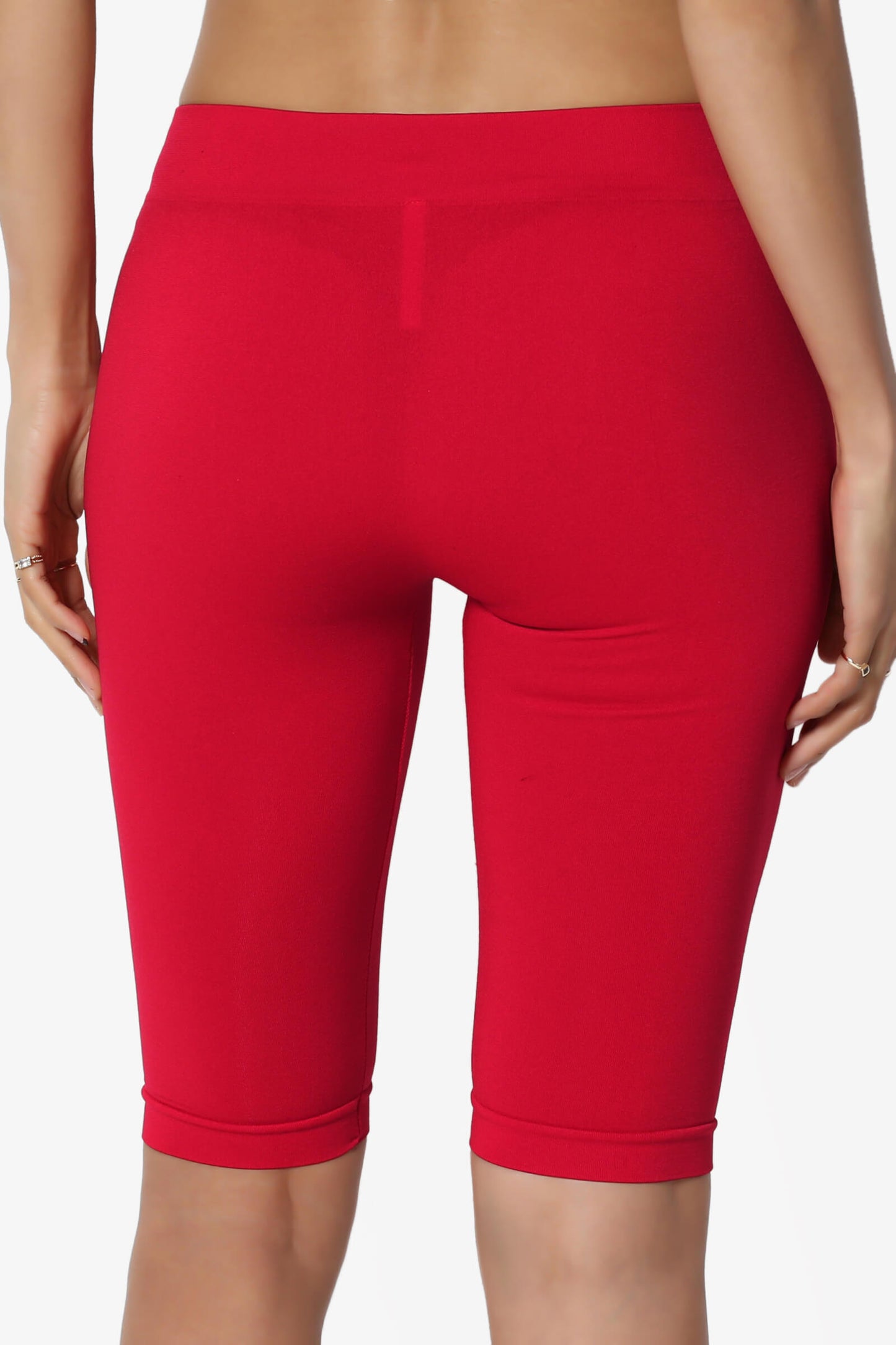 Tivoli Seamless Bermuda Short Leggings RED_3