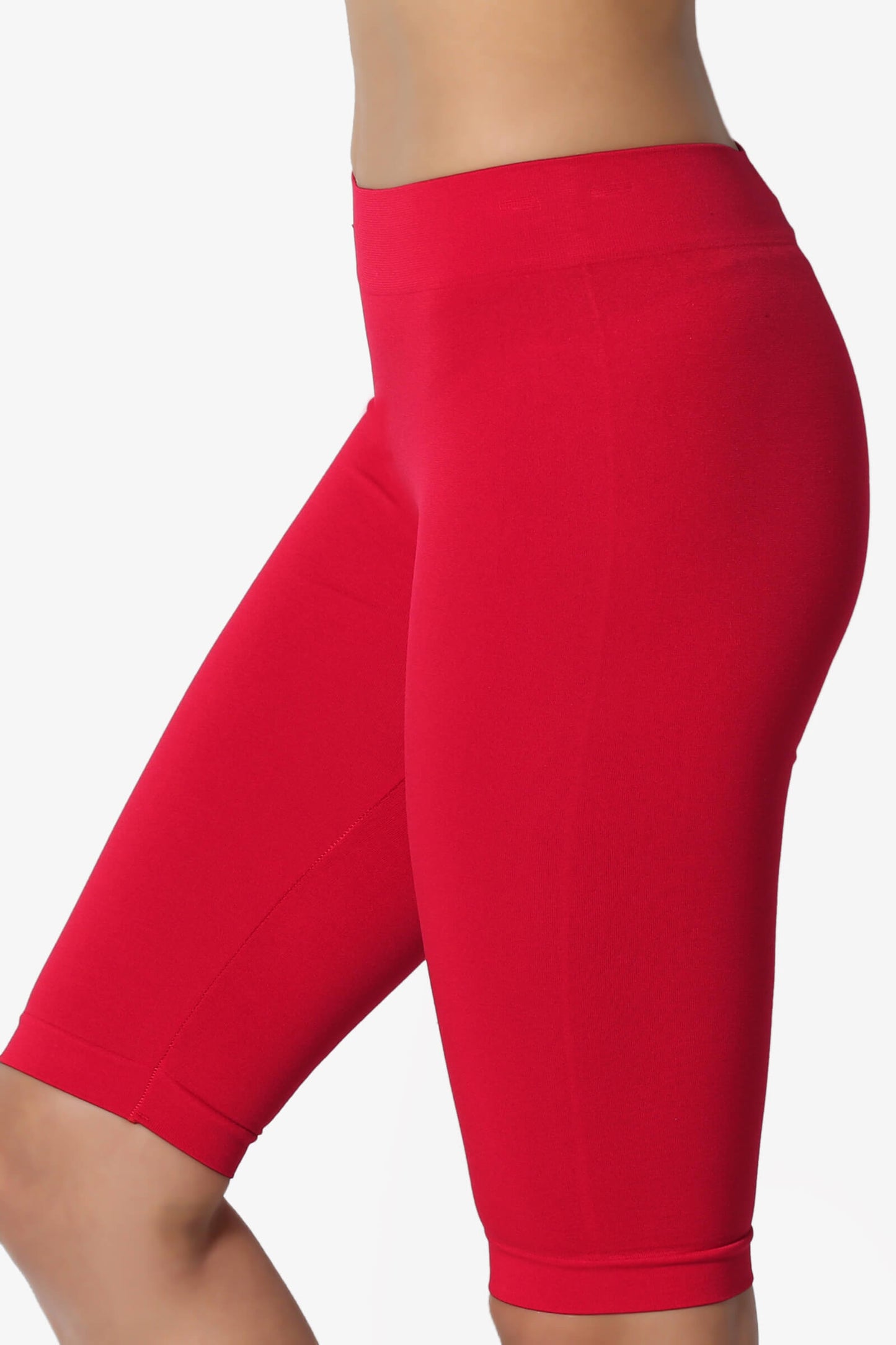 Tivoli Seamless Bermuda Short Leggings RED_5