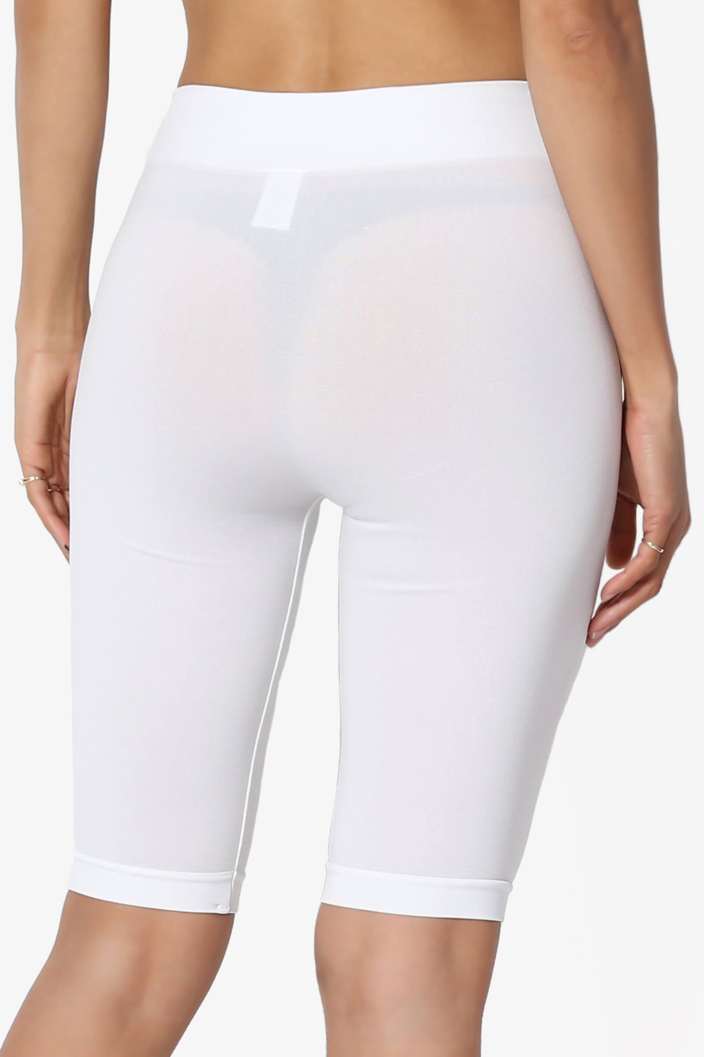 Tivoli Seamless Bermuda Short Leggings WHITE_3