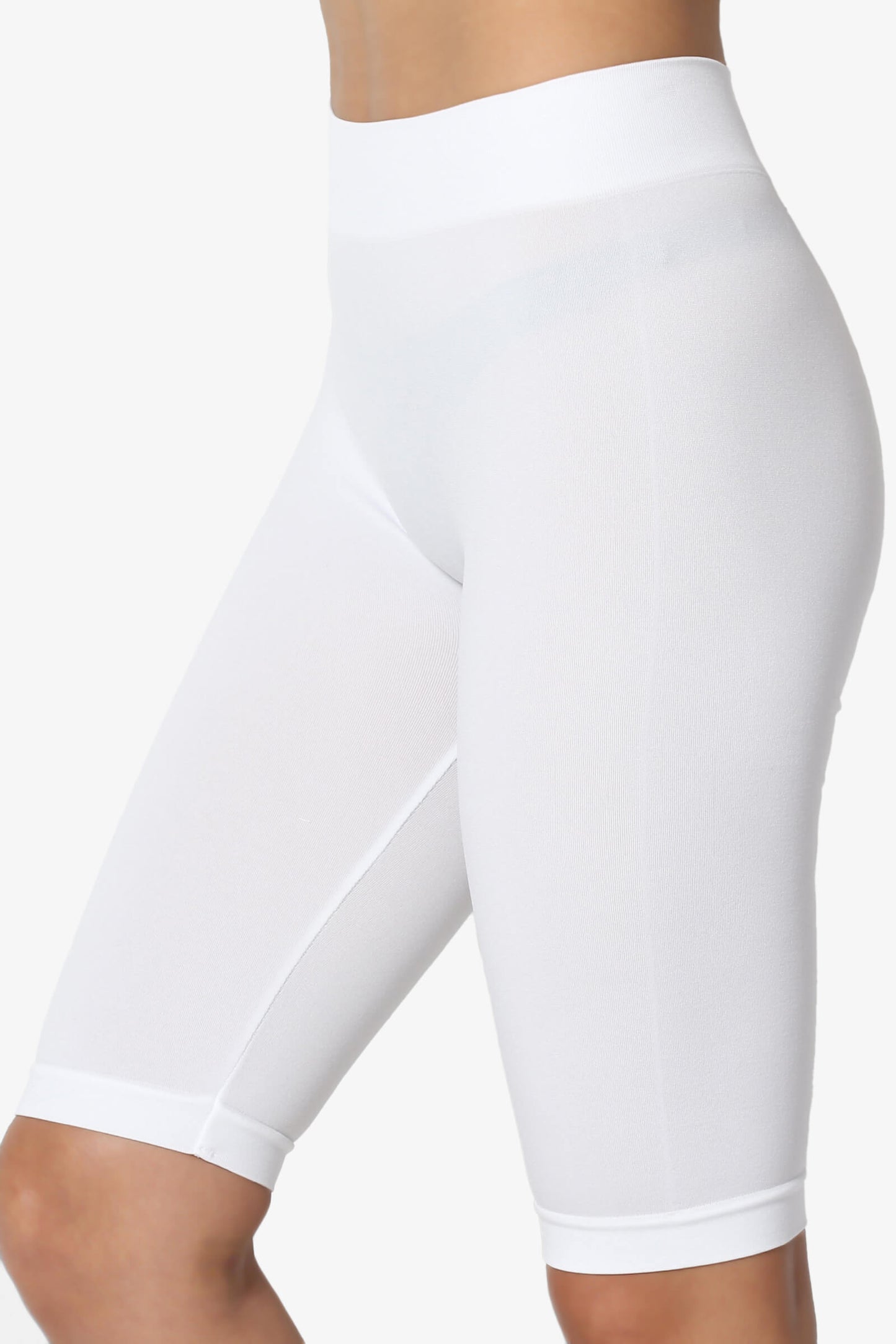Tivoli Seamless Bermuda Short Leggings WHITE_5