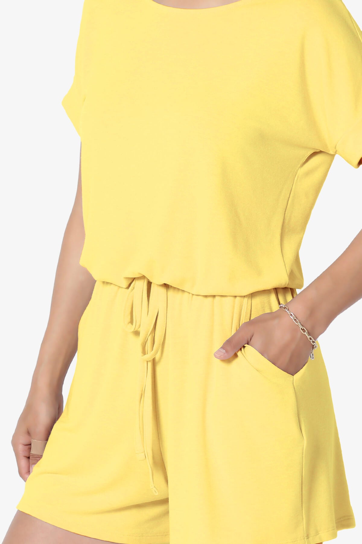 Tina Short Sleeve Jersey Romper