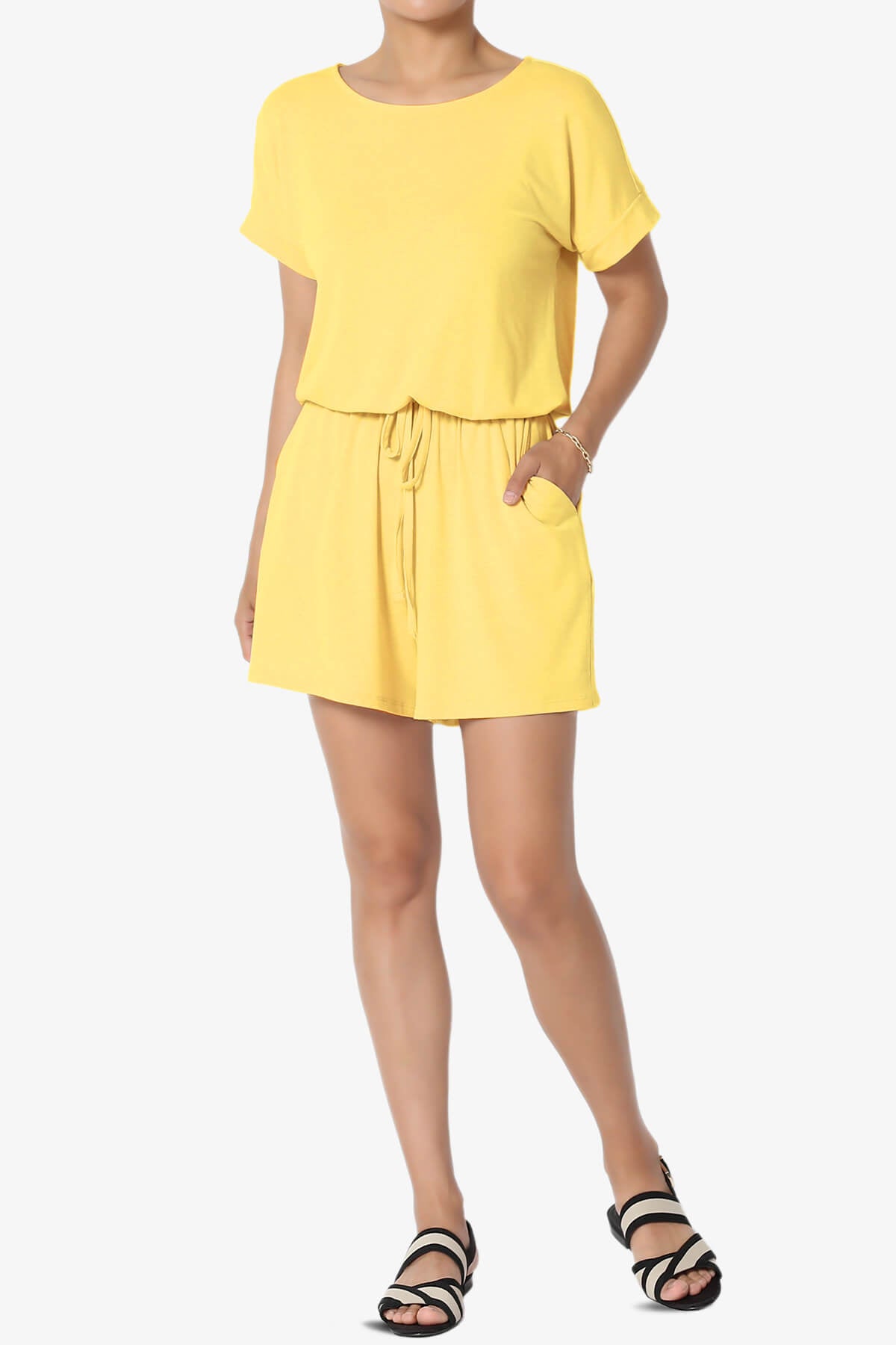 Tina Short Sleeve Jersey Romper