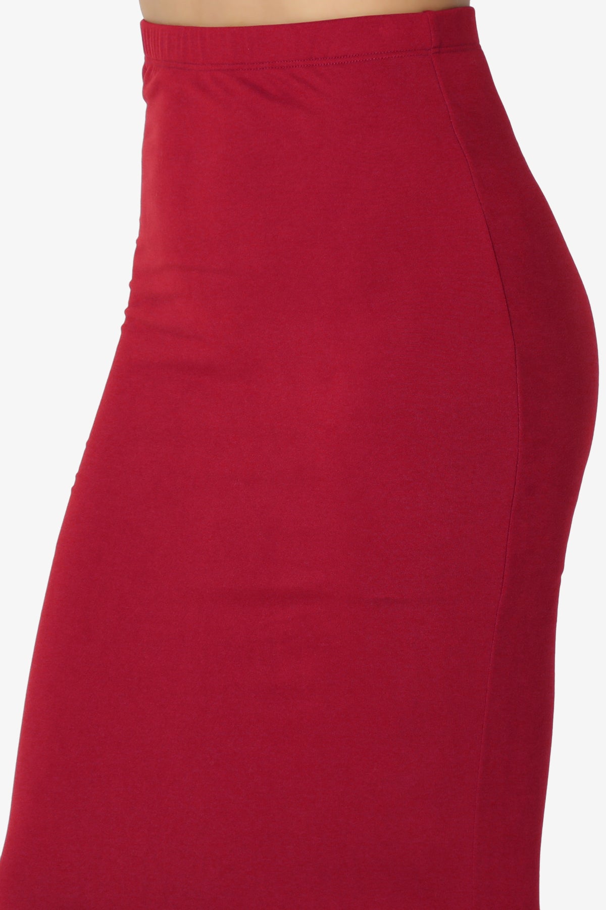 Joey Padded Shoulder Tank Top & Midi Pencil Skirt SET