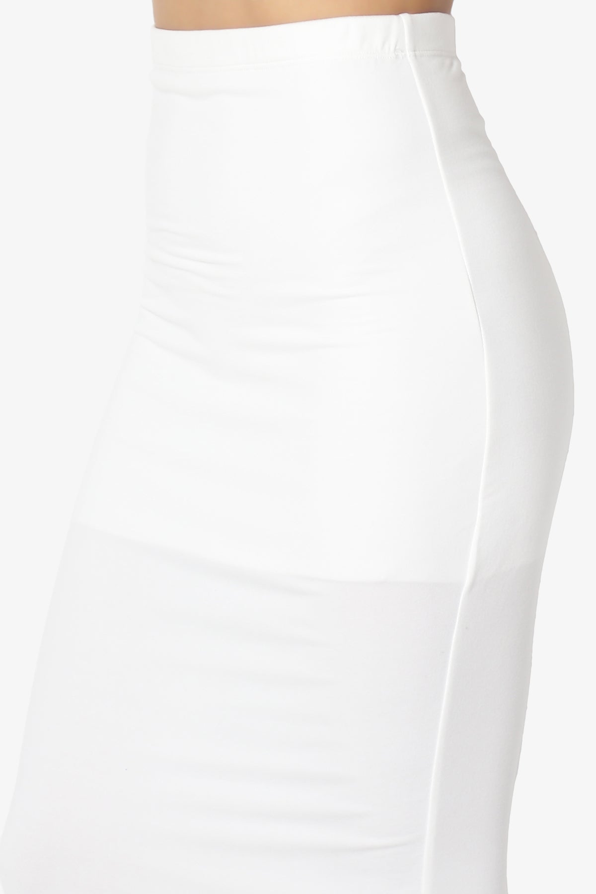 Joey Padded Shoulder Tank Top & Midi Pencil Skirt SET