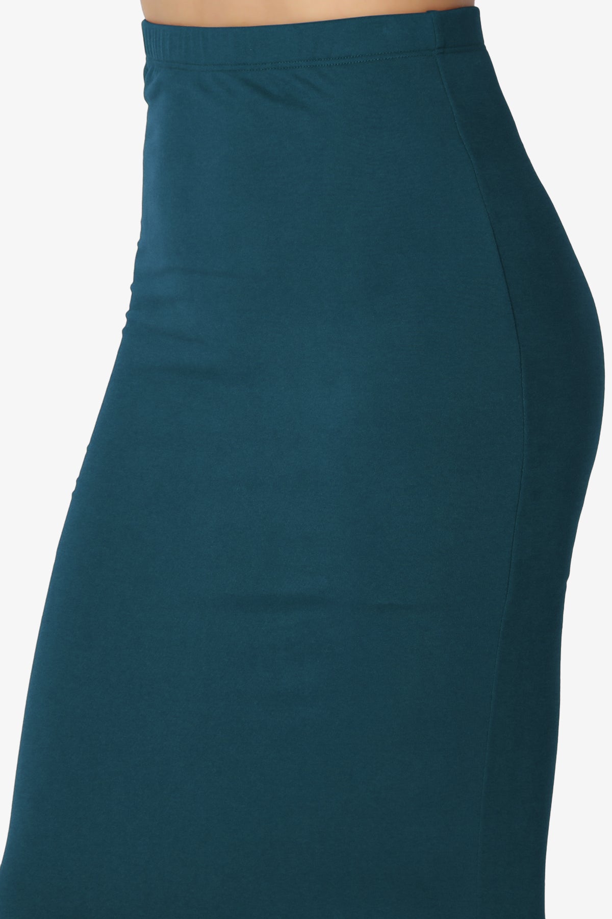 Joey Padded Shoulder Tank Top & Midi Pencil Skirt SET