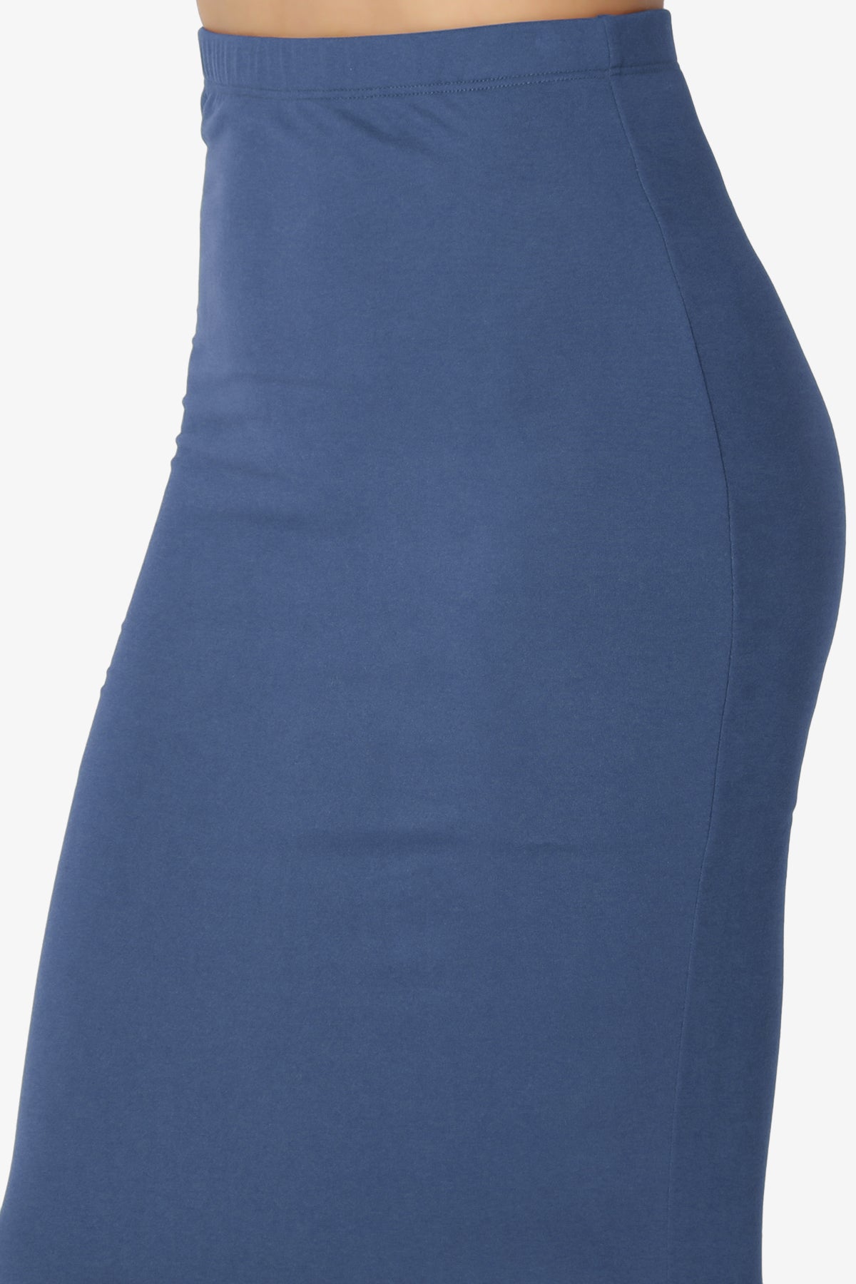 Joey Buttery Soft Knit Midi Pencil Skirt