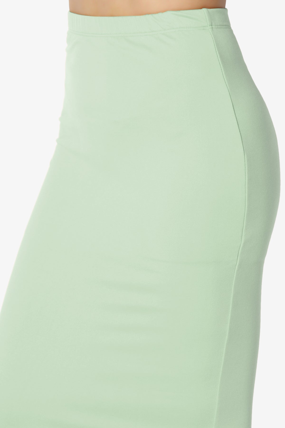 Joey Buttery Soft Knit Midi Pencil Skirt