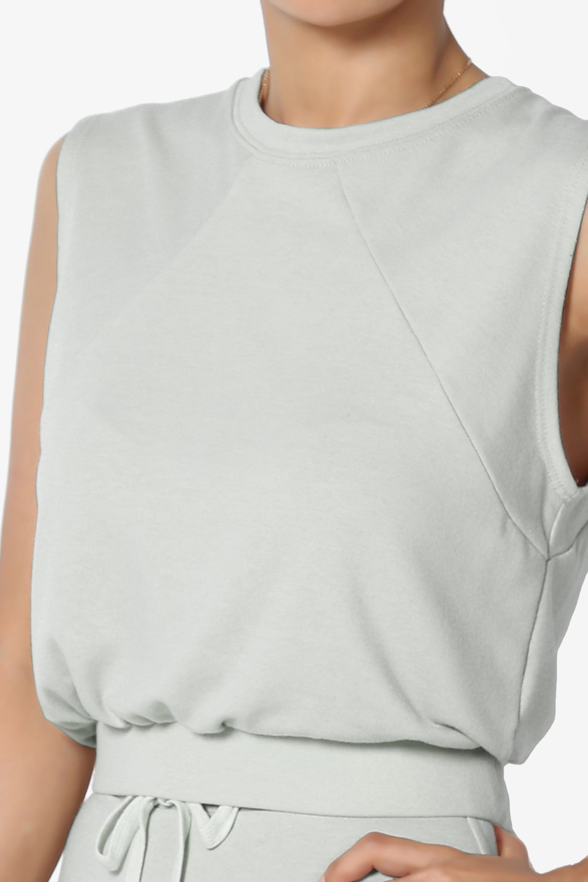 Discreet Crop Tank Top & Midi Skirt SET MORE COLORS