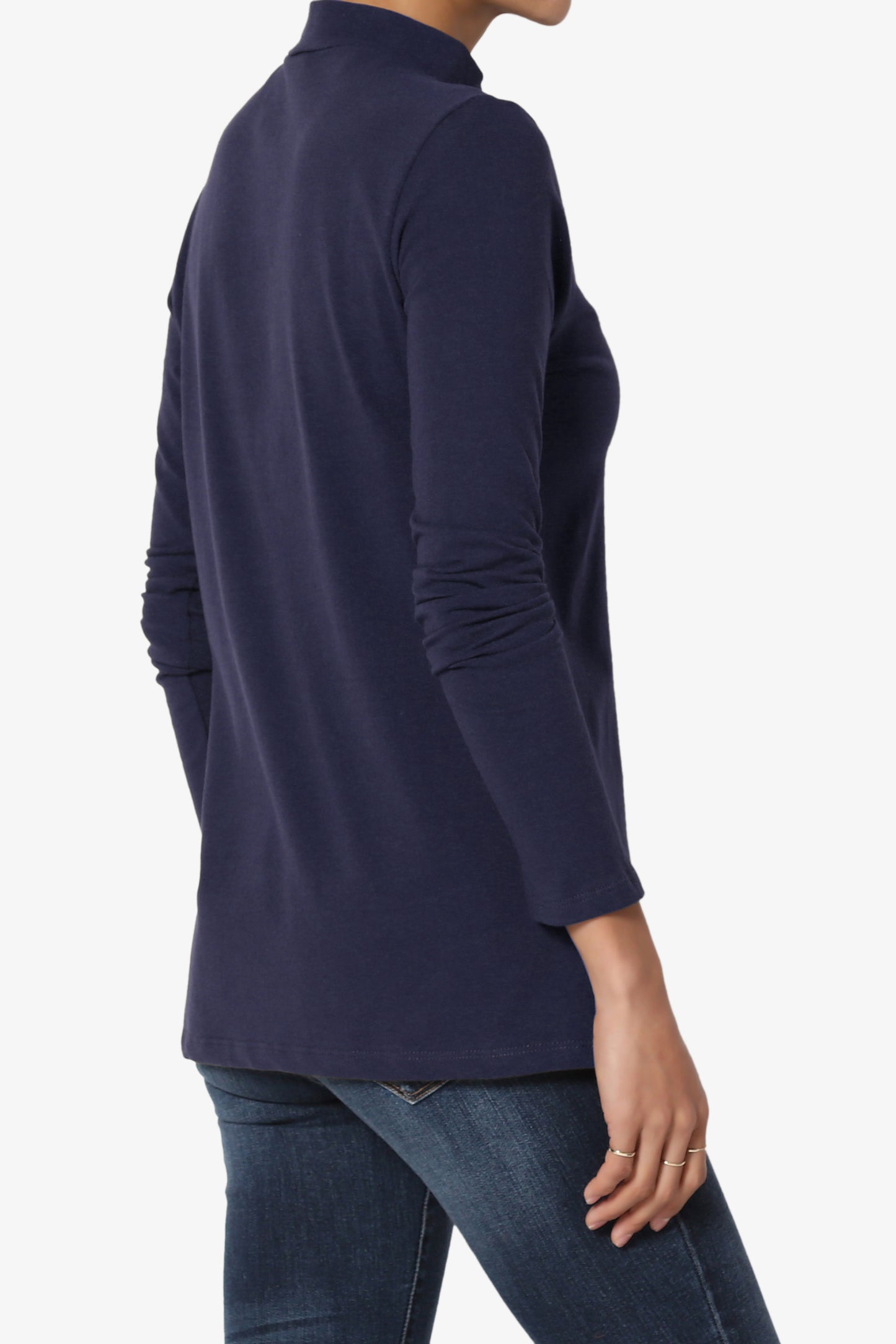 Kahiko Mock Neck Long Sleeve Tee