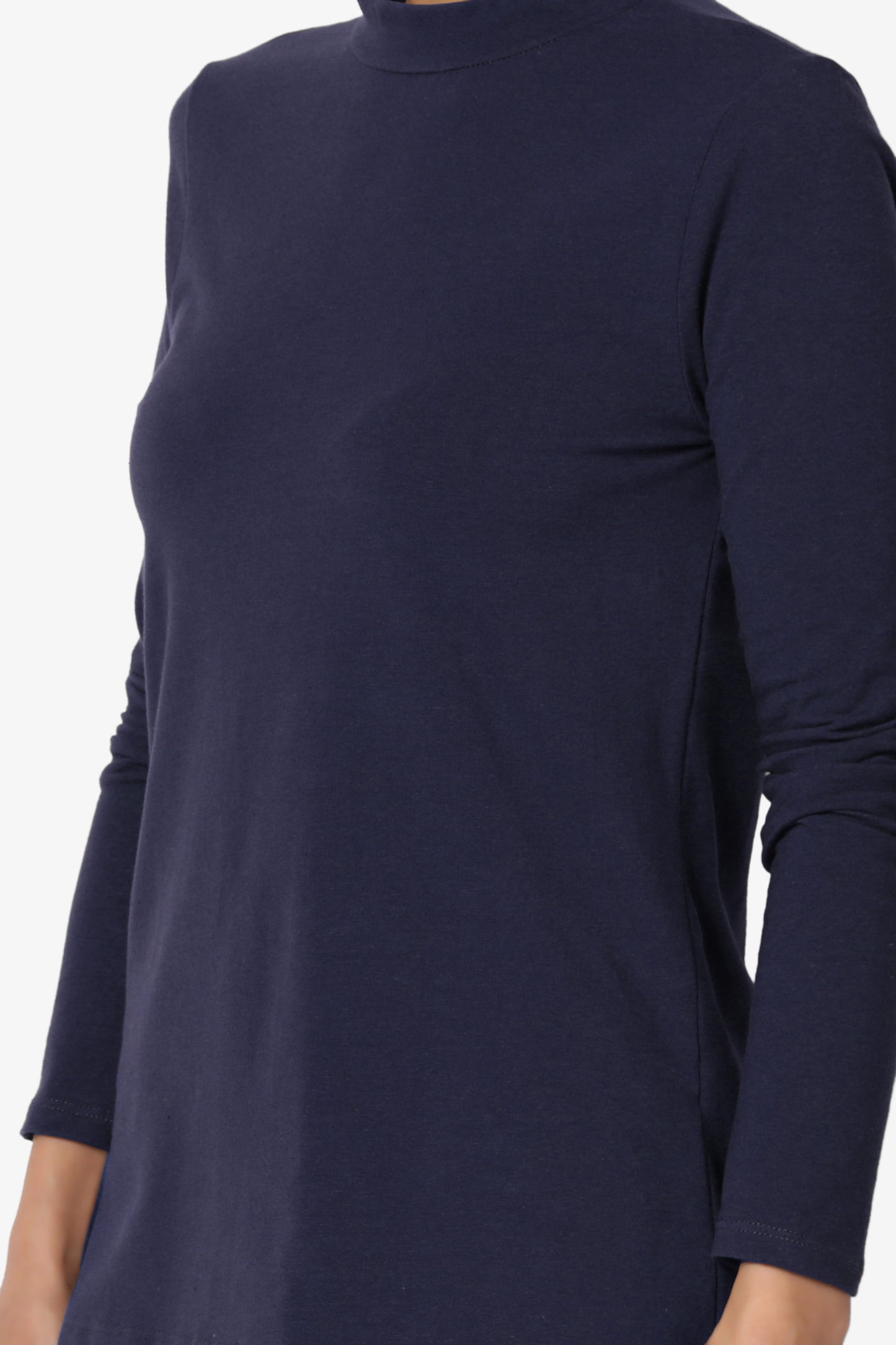 Kahiko Mock Neck Long Sleeve Tee