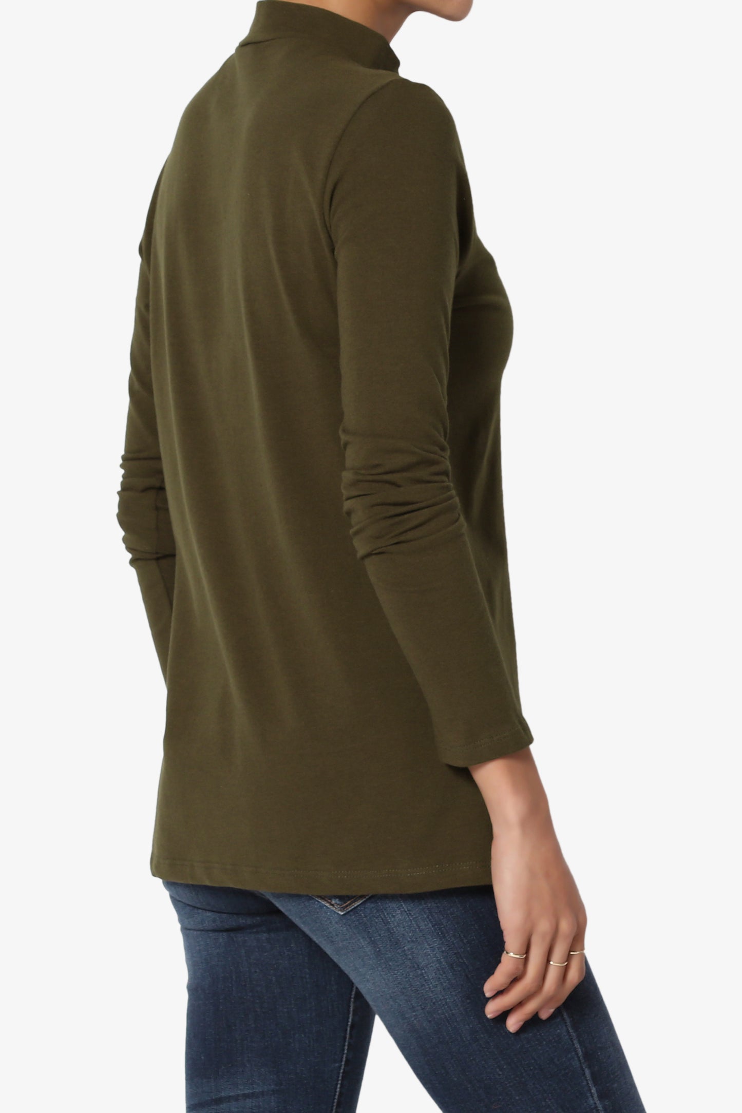 Kahiko Mock Neck Long Sleeve Tee