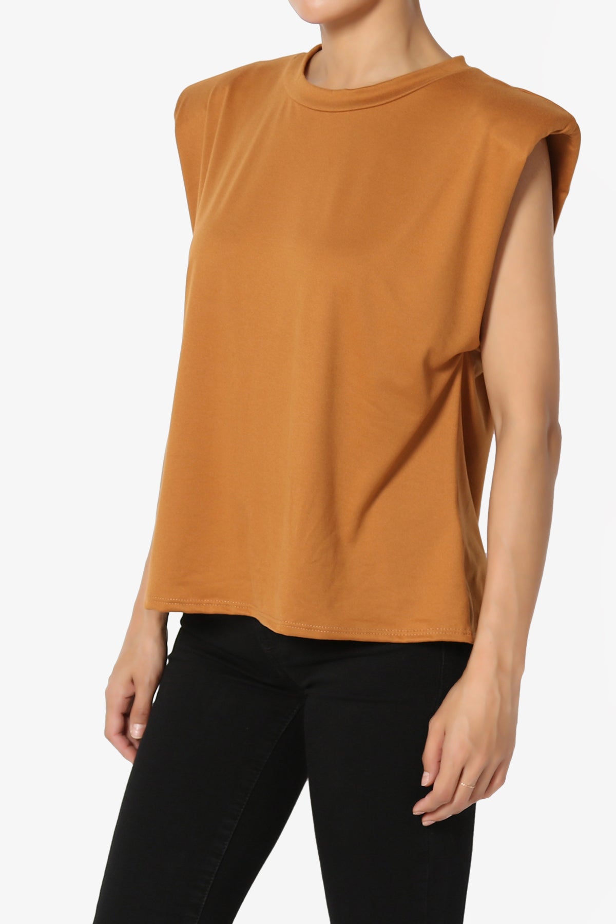 Joey Power Padded Shoulder Tank Top