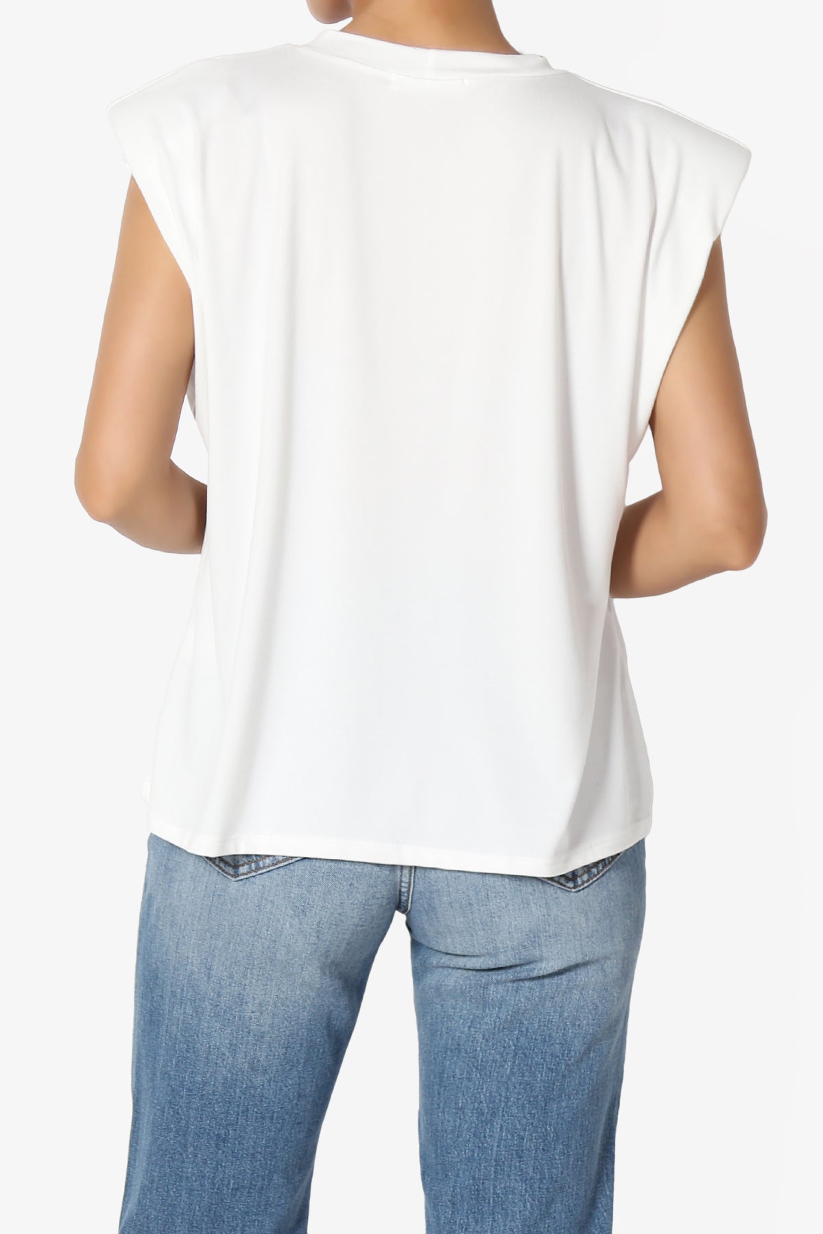 Joey Power Padded Shoulder Tank Top