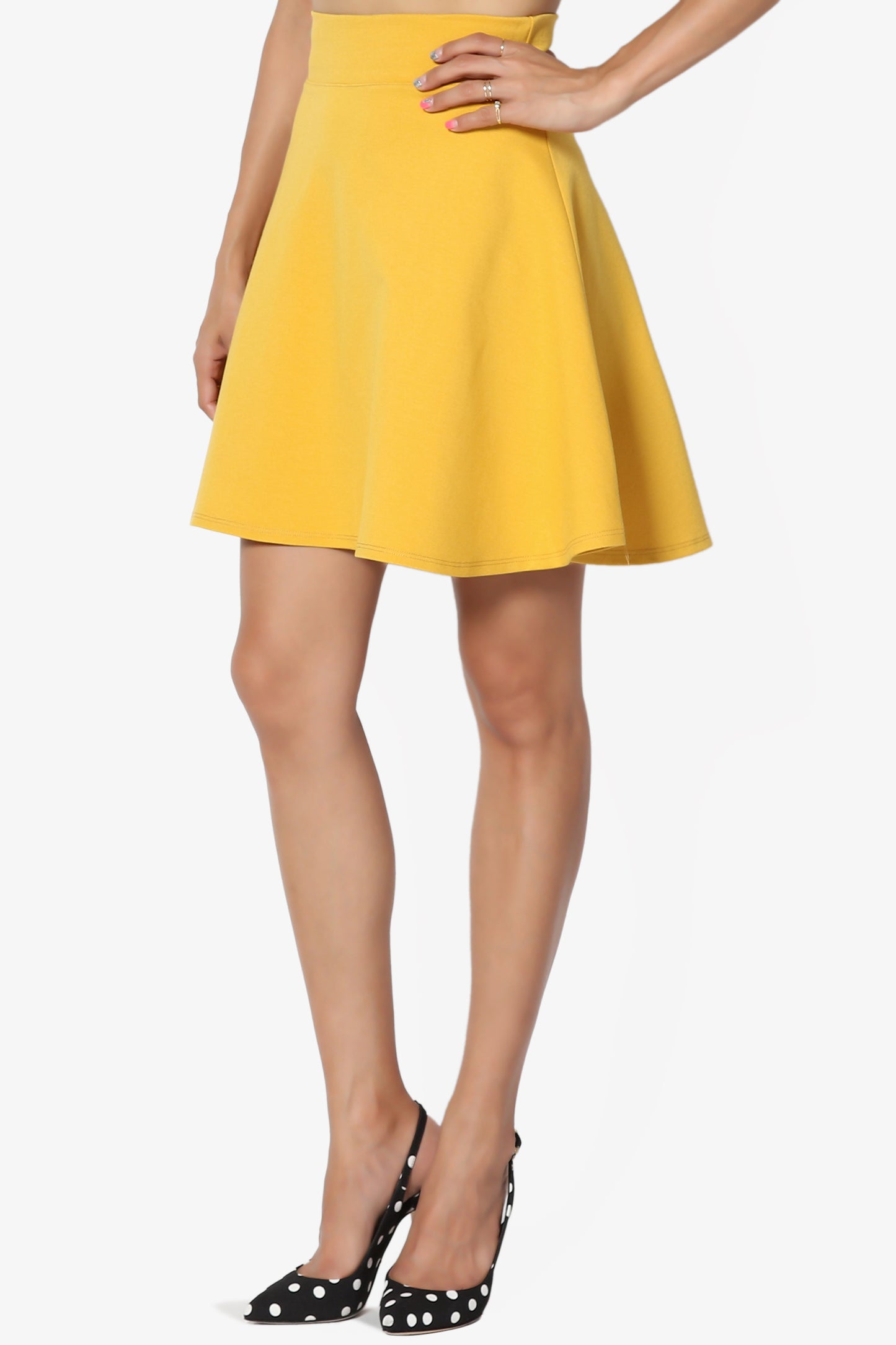 Charlez Ponte Mini Skirt - TheMogan