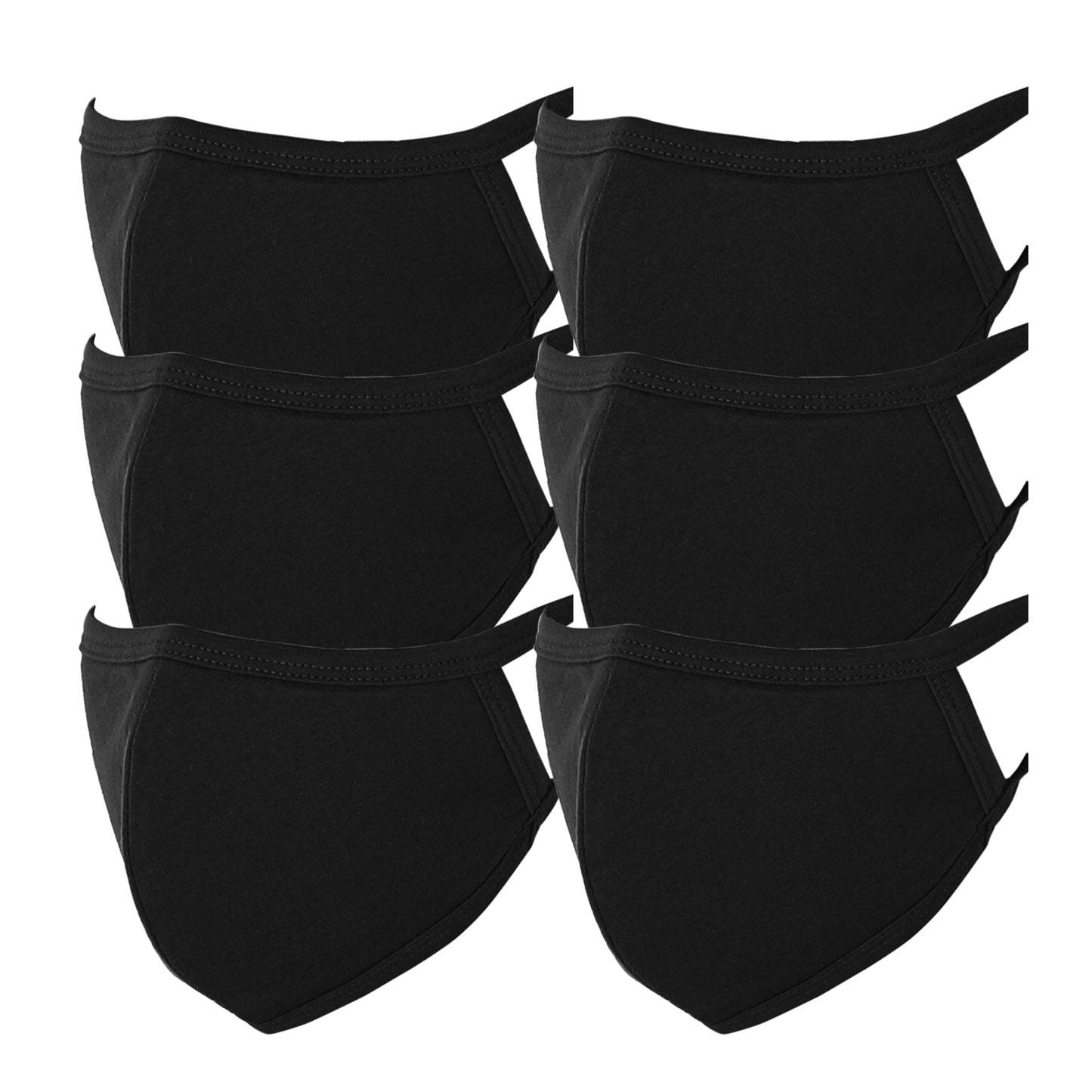 6 PCS Washable Cotton MASK With Filter Pocket - TheMogan