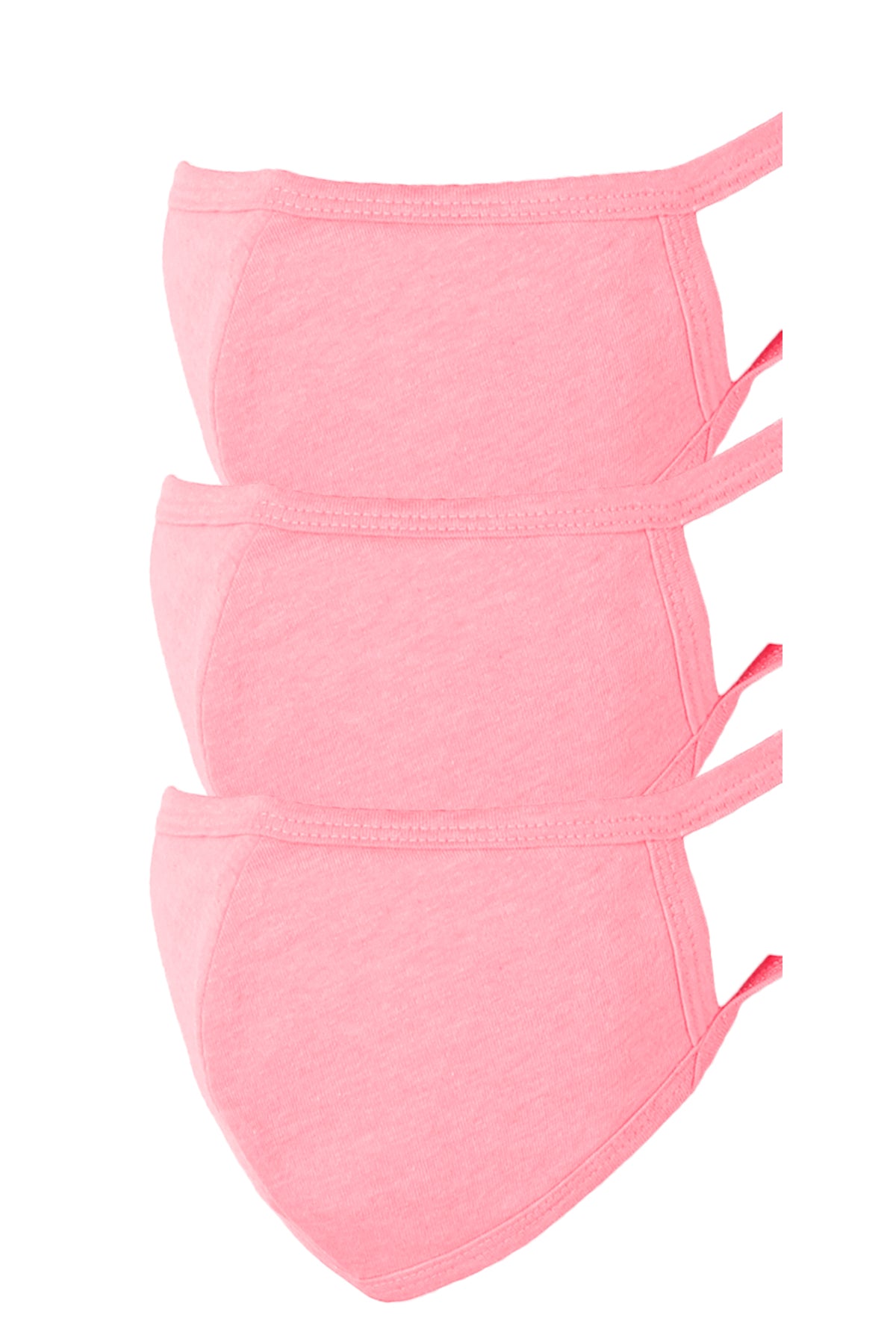 3 PACK Washable Cotton MASK W Soft Cotton Lining