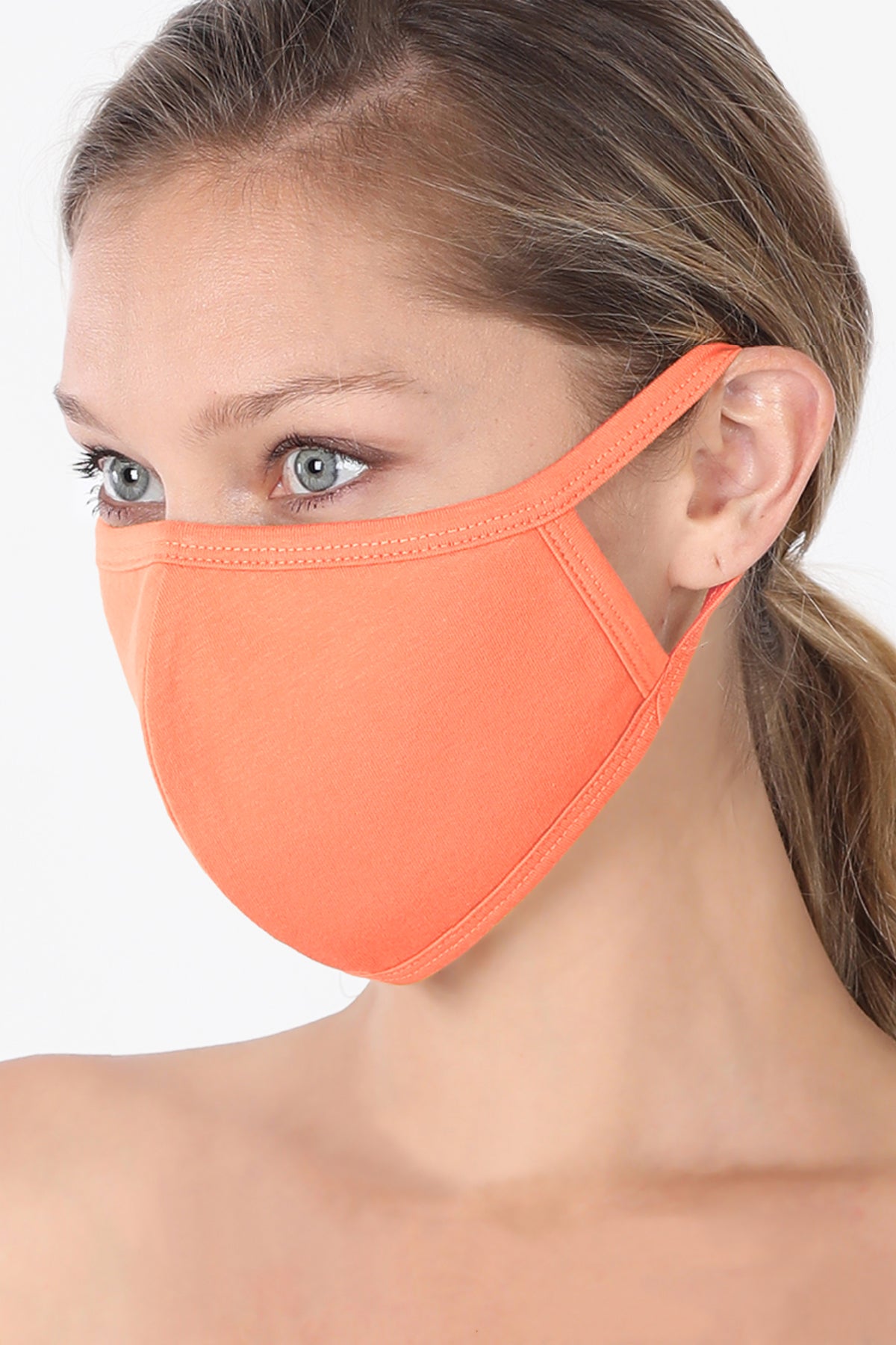 3 PACK Washable Cotton MASK W Soft Cotton Lining