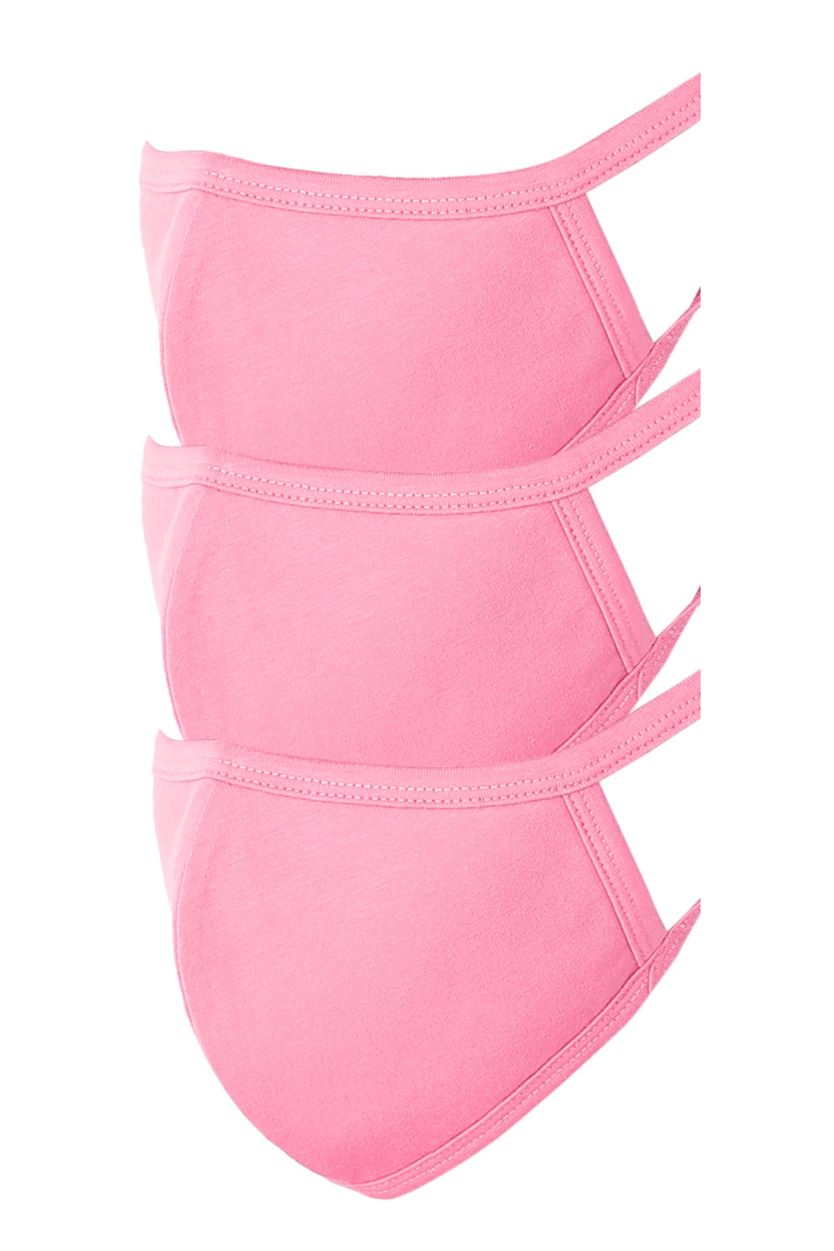 3 PACK Washable Cotton MASK W Soft Cotton Lining