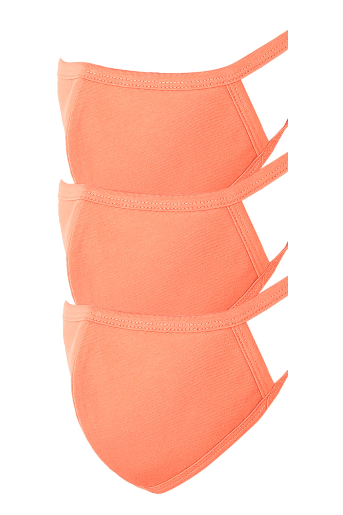 3 PACK Washable Cotton MASK W Soft Cotton Lining