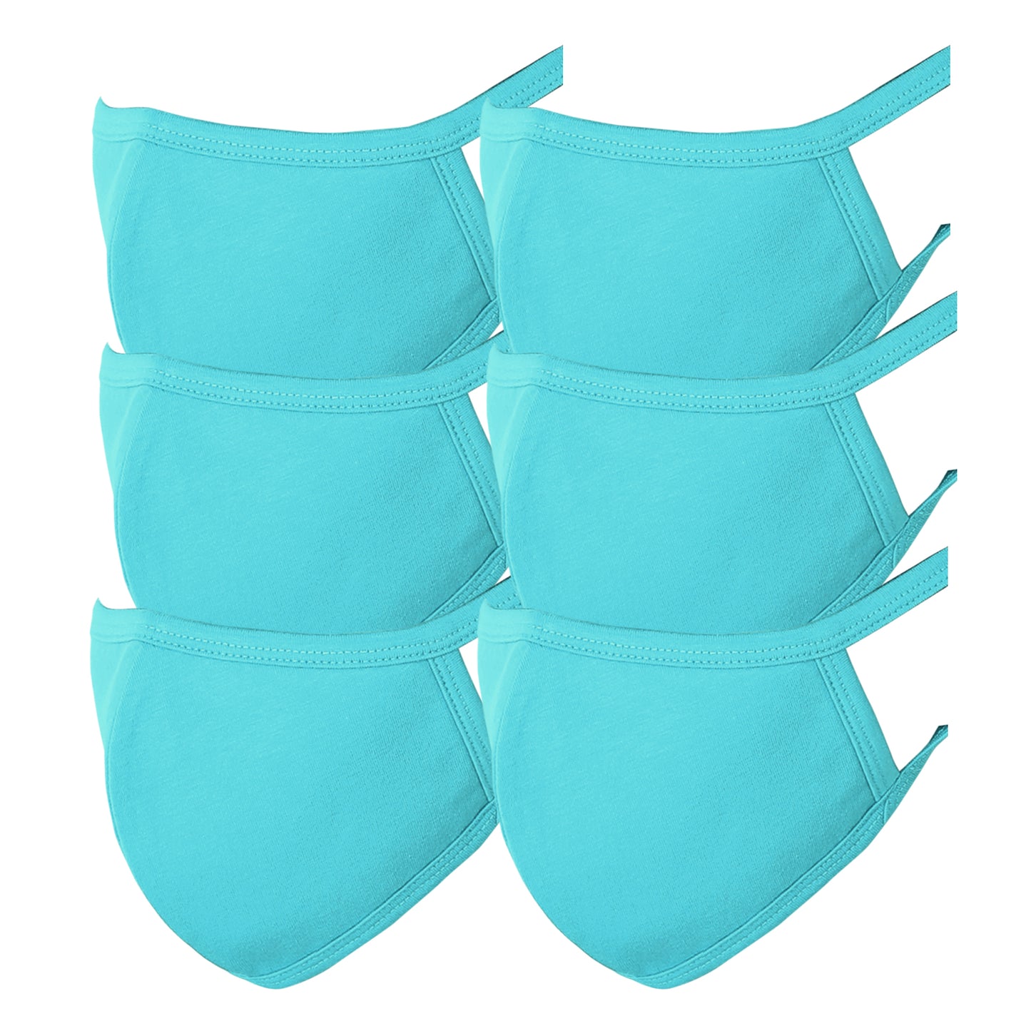 3 PACK Washable Cotton MASK W Soft Cotton Lining