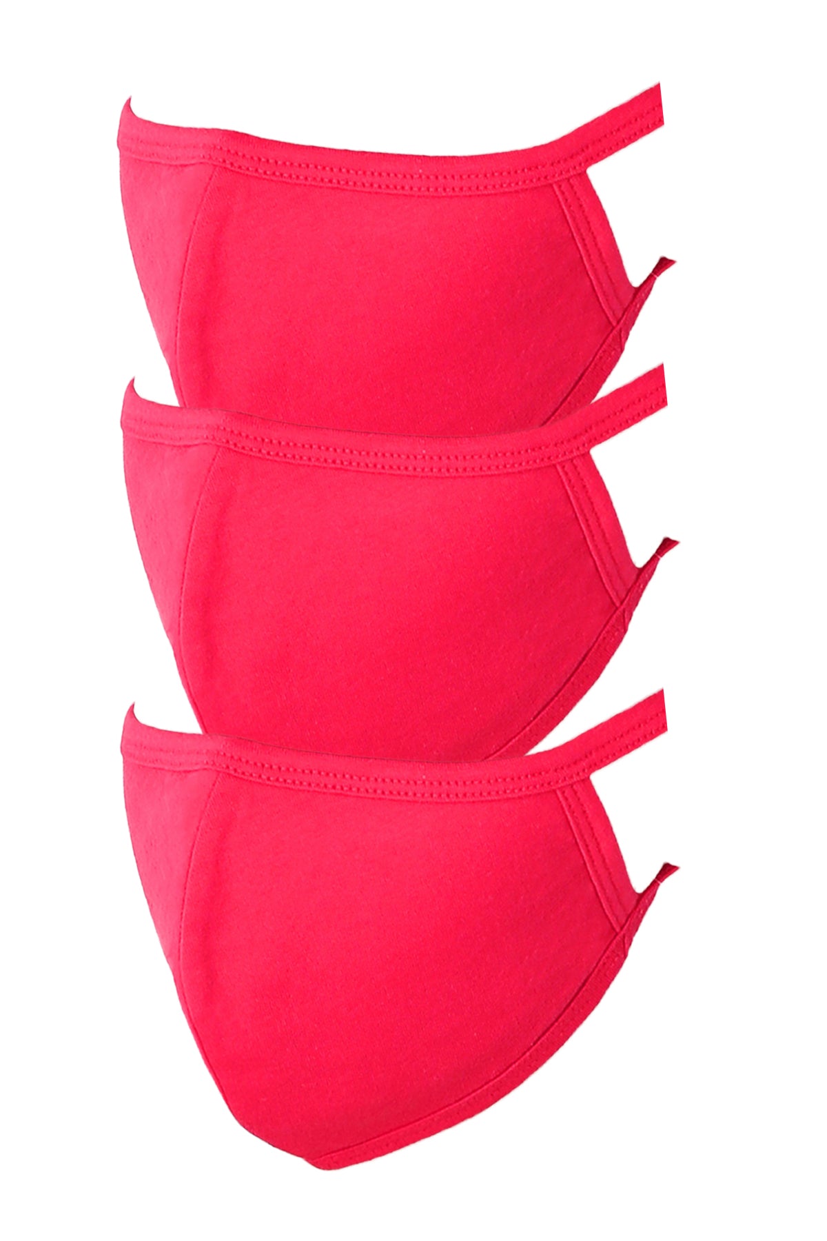 3 PACK Washable Cotton MASK W Soft Cotton Lining