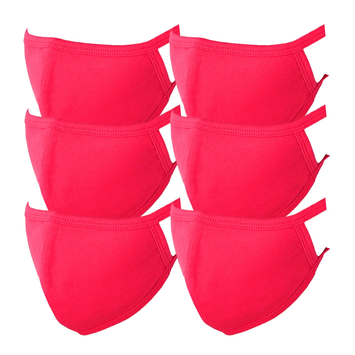 3 PACK Washable Cotton MASK W Soft Cotton Lining