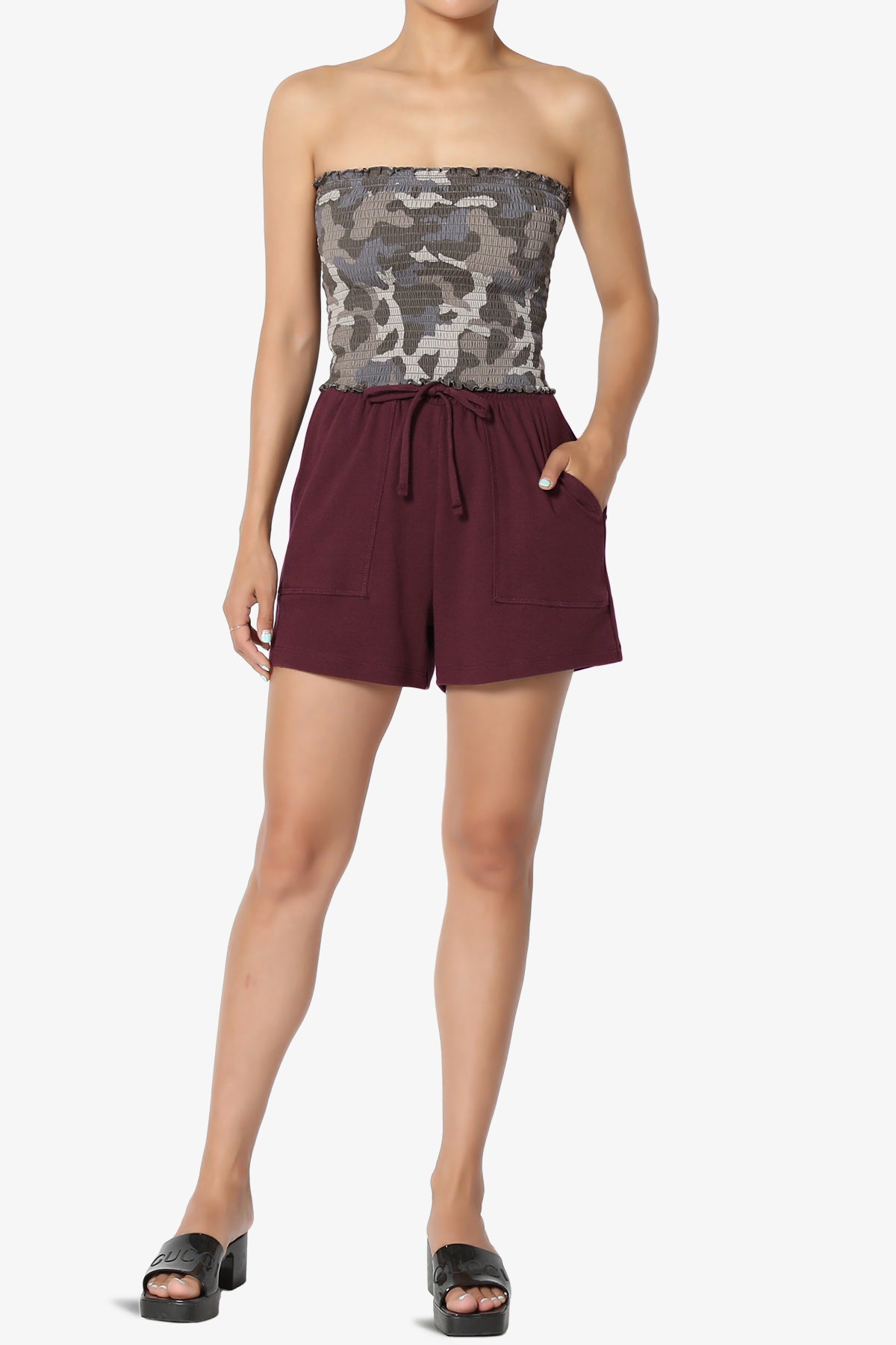Harlin Drawstring Cotton Shorts