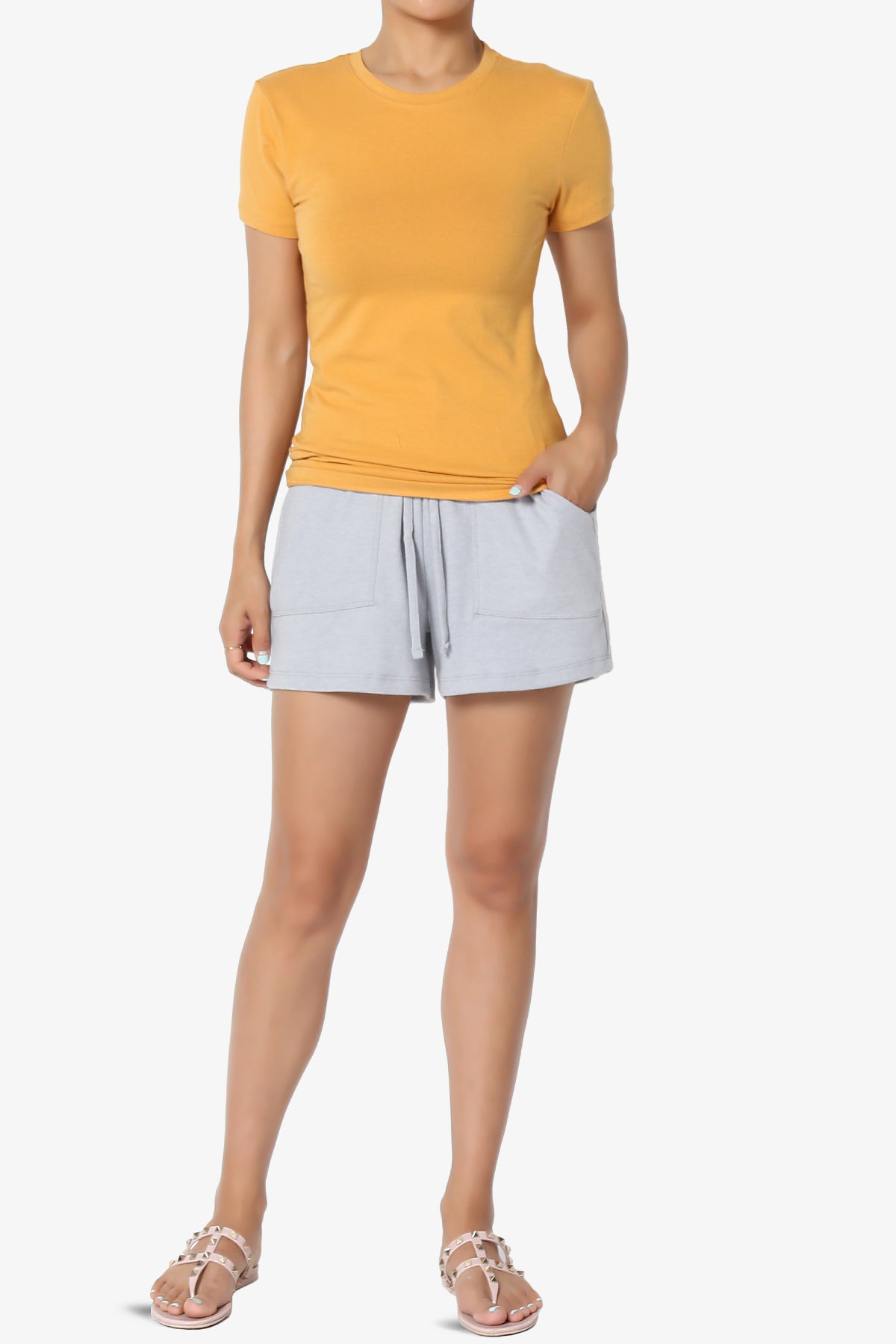 Harlin Drawstring Cotton Shorts