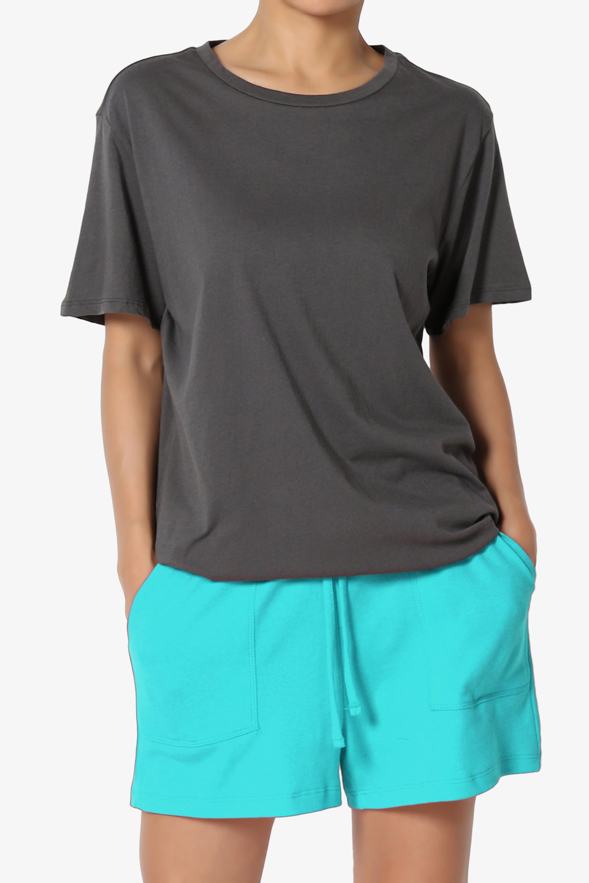 Harlin Drawstring Cotton Shorts