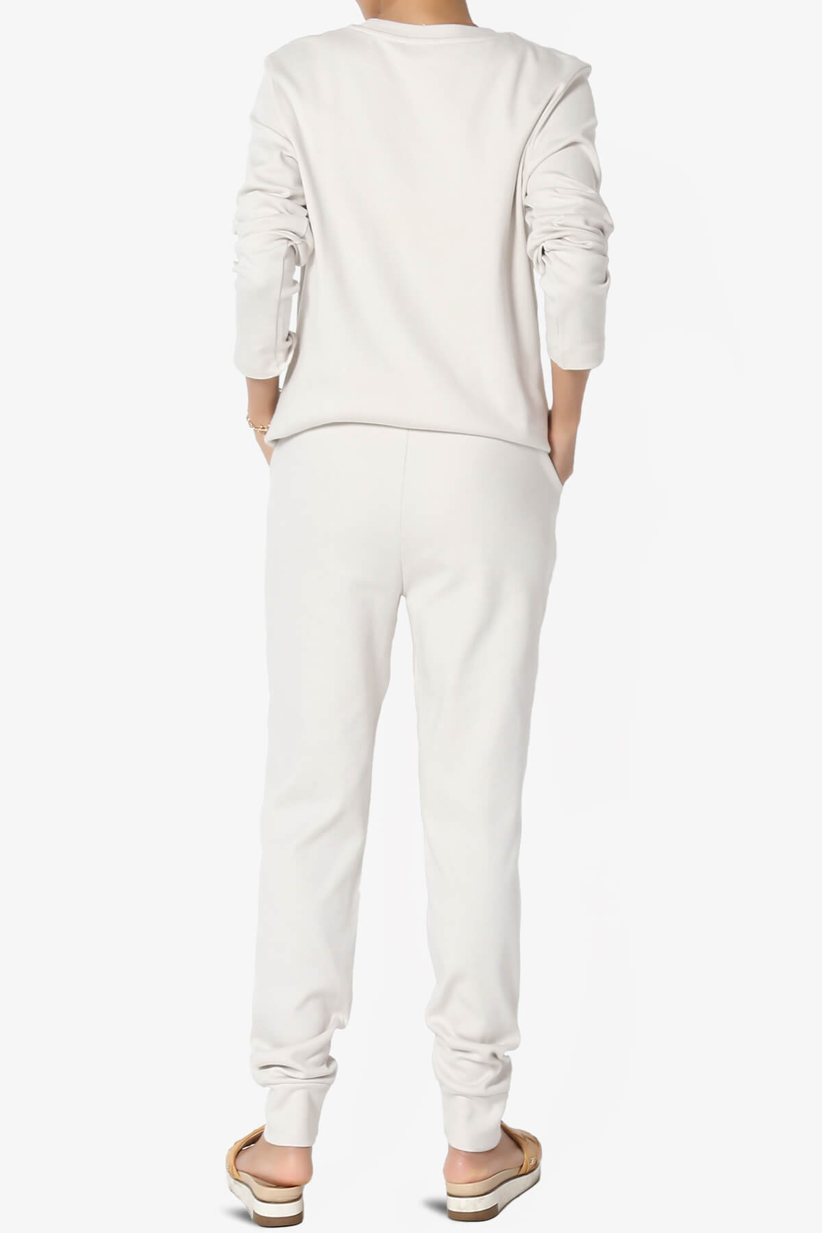 Gibbs Long Sleeve T-Shirt & Jogger Set BONE_2