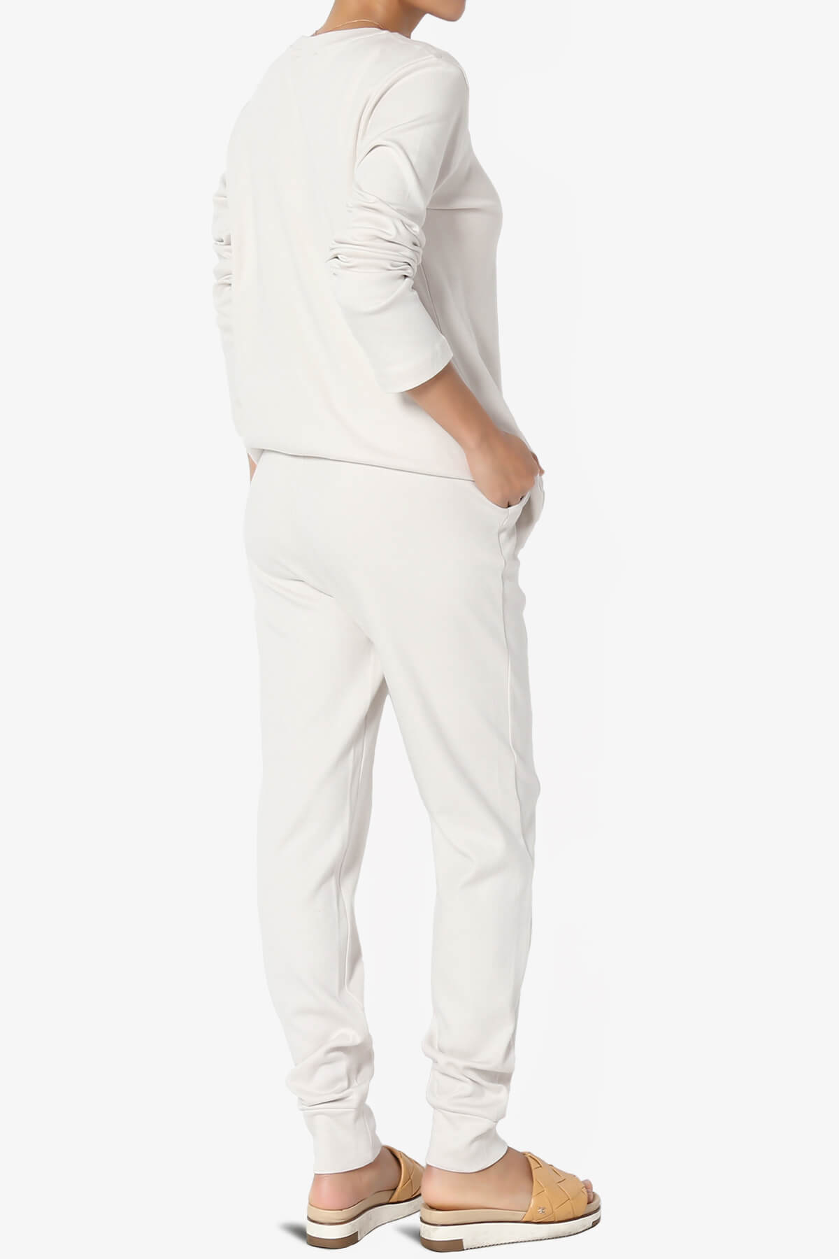 Gibbs Long Sleeve T-Shirt & Jogger Set BONE_4