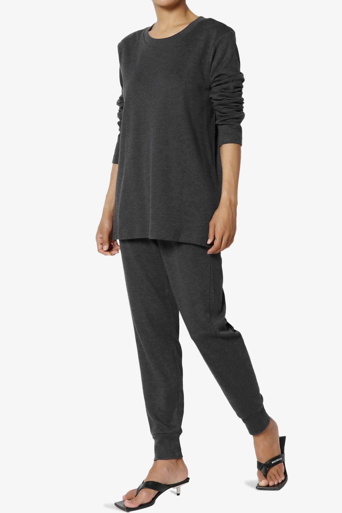 Gibbs Long Sleeve T-Shirt & Jogger Set CHARCOAL_3