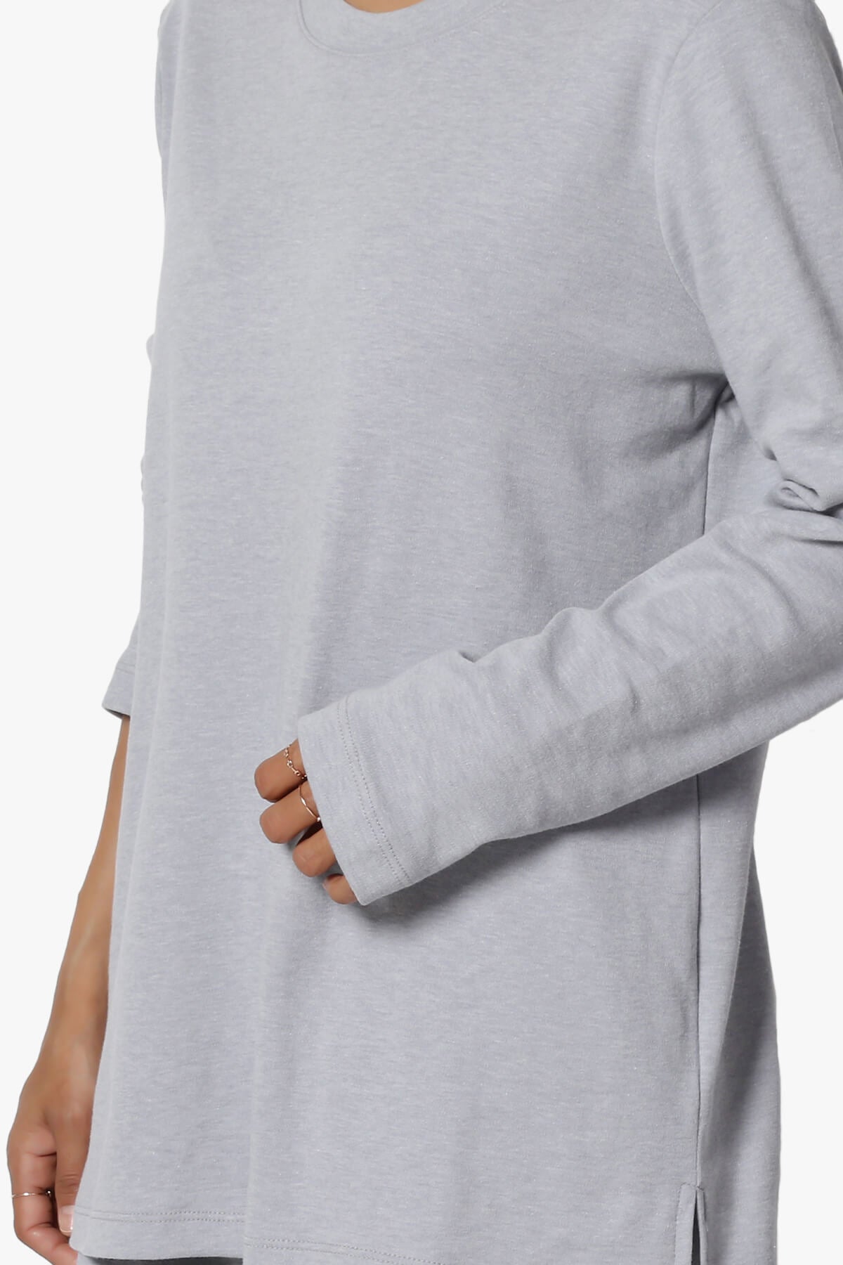 Gibbs Long Sleeve T-Shirt & Jogger Set HEATHER GREY_5