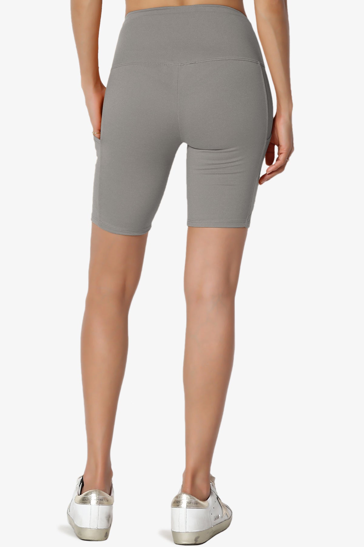 Catia Microfiber Pocket Biker Short Leggings