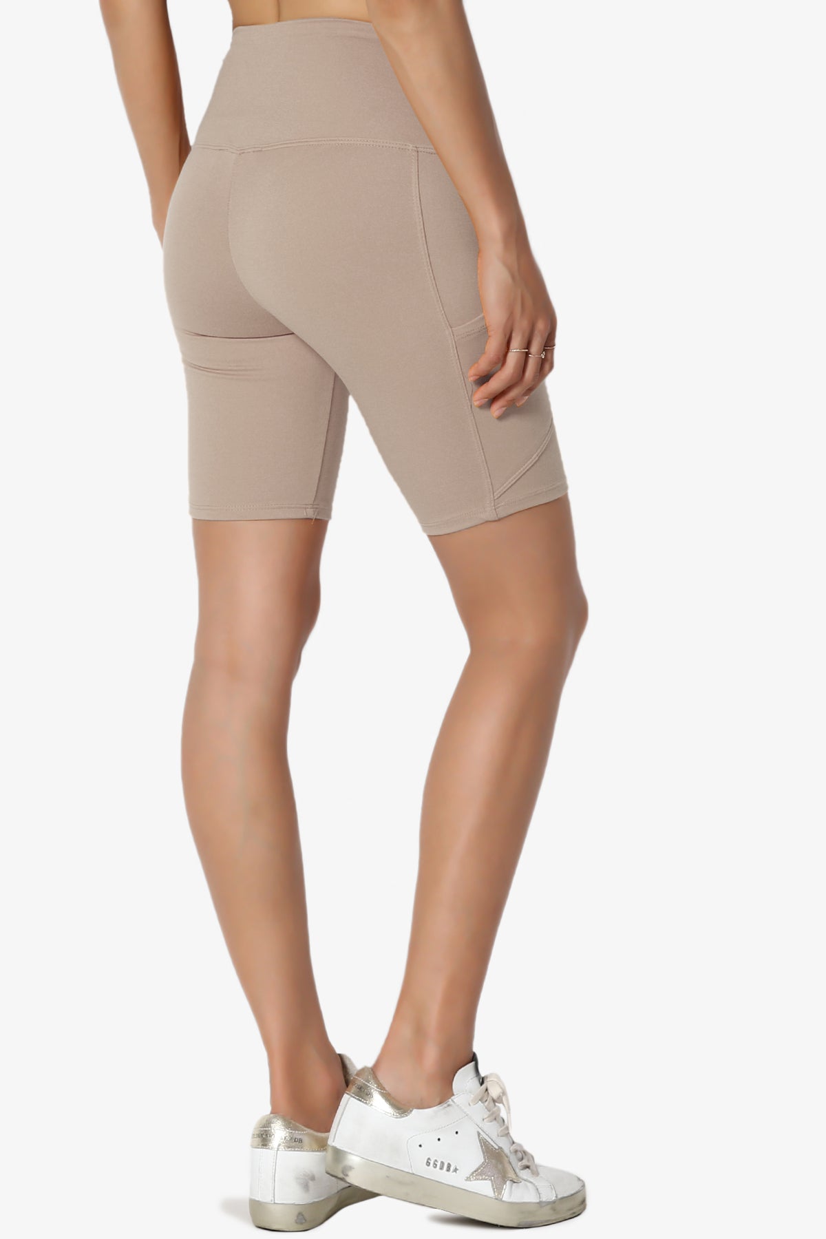 Catia Microfiber Pocket Biker Short Leggings PLUS