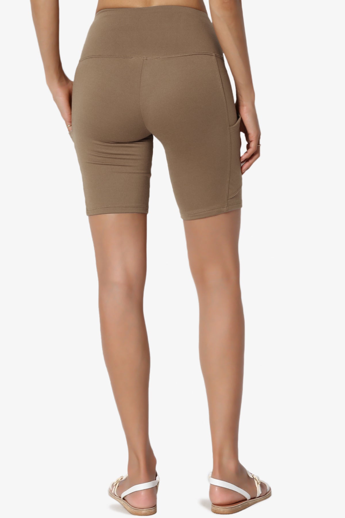 Catia Microfiber Pocket Biker Short Leggings