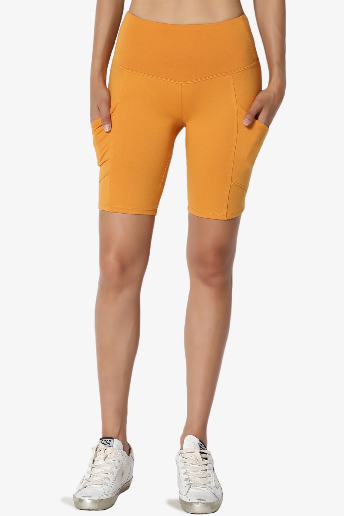 Catia Microfiber Pocket Biker Short Leggings