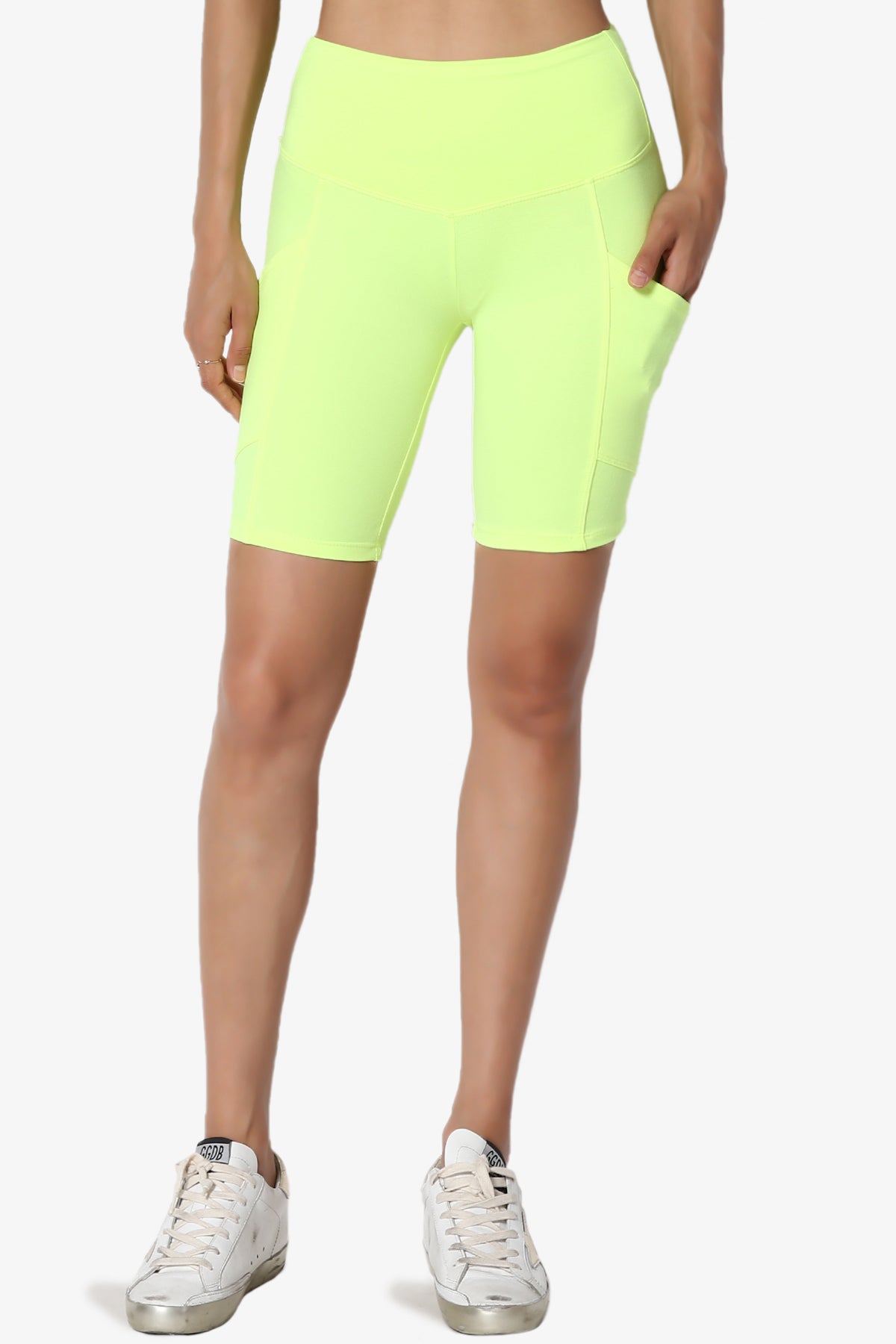 Catia Microfiber Pocket Biker Short Leggings