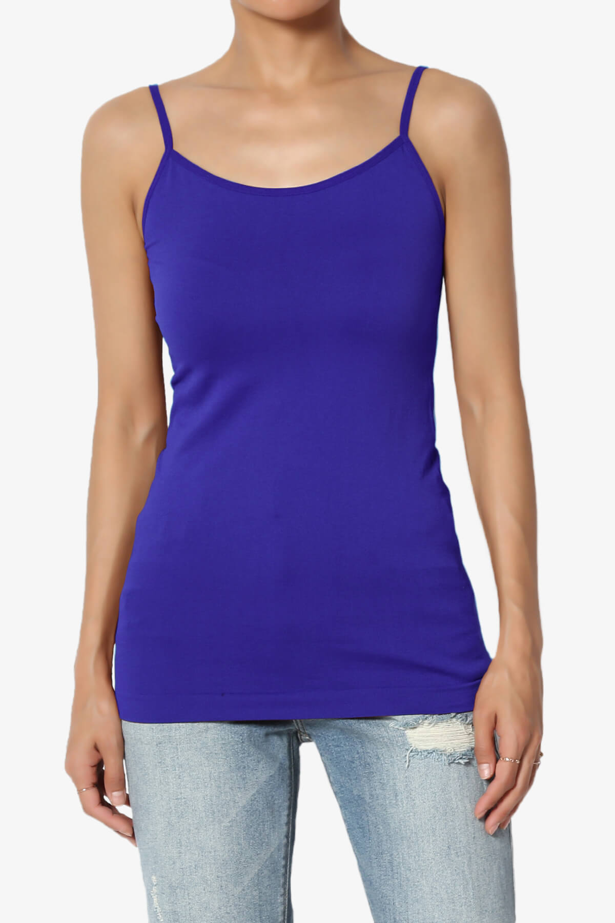 Himari Seamless Camisole Top BRIGHT BLUE_1