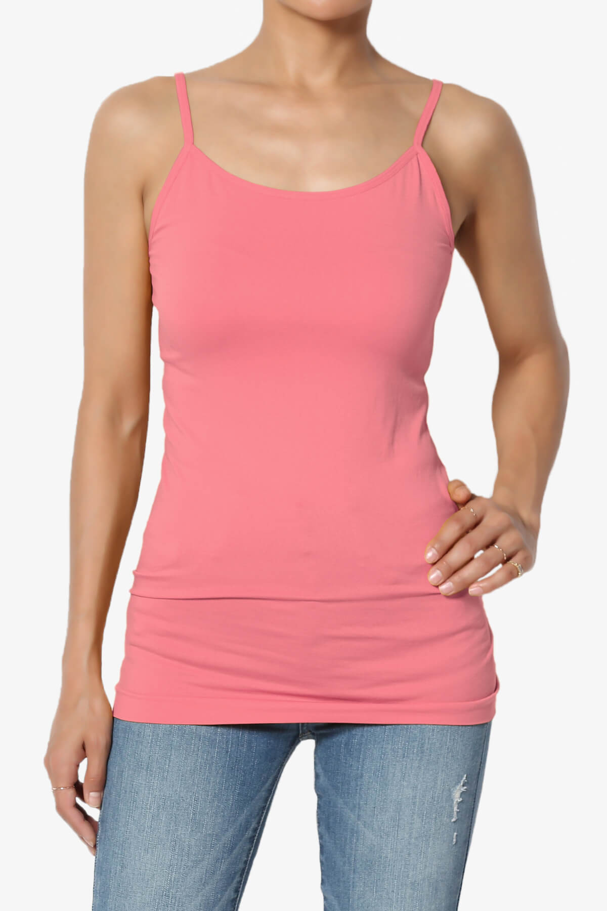 Himari Seamless Camisole Top DESERT ROSE_1