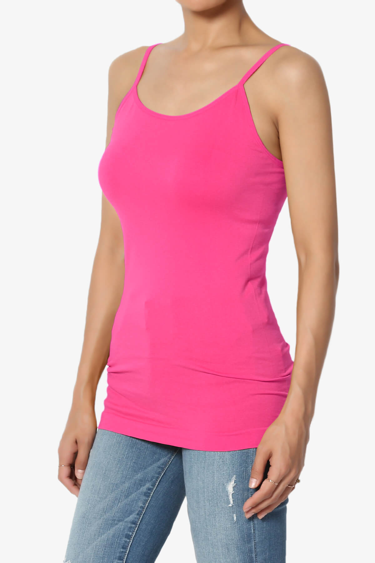 Himari Seamless Camisole Top HOT PINK_3
