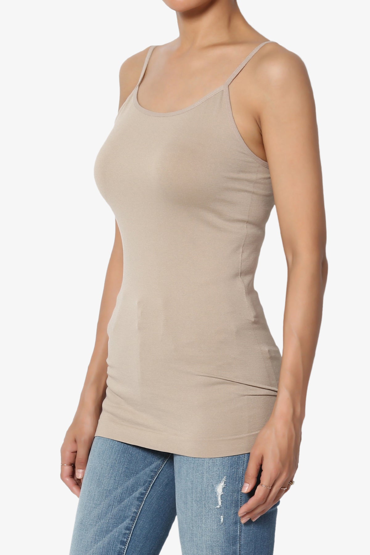 Himari Seamless Camisole Top LIGHT MOCHA_3