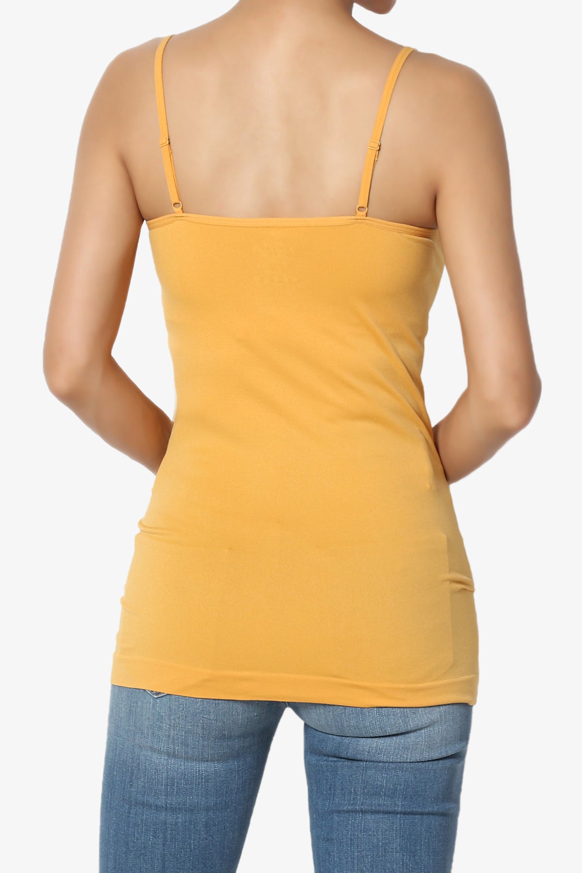 Himari Seamless Camisole Top MUSTARD_2